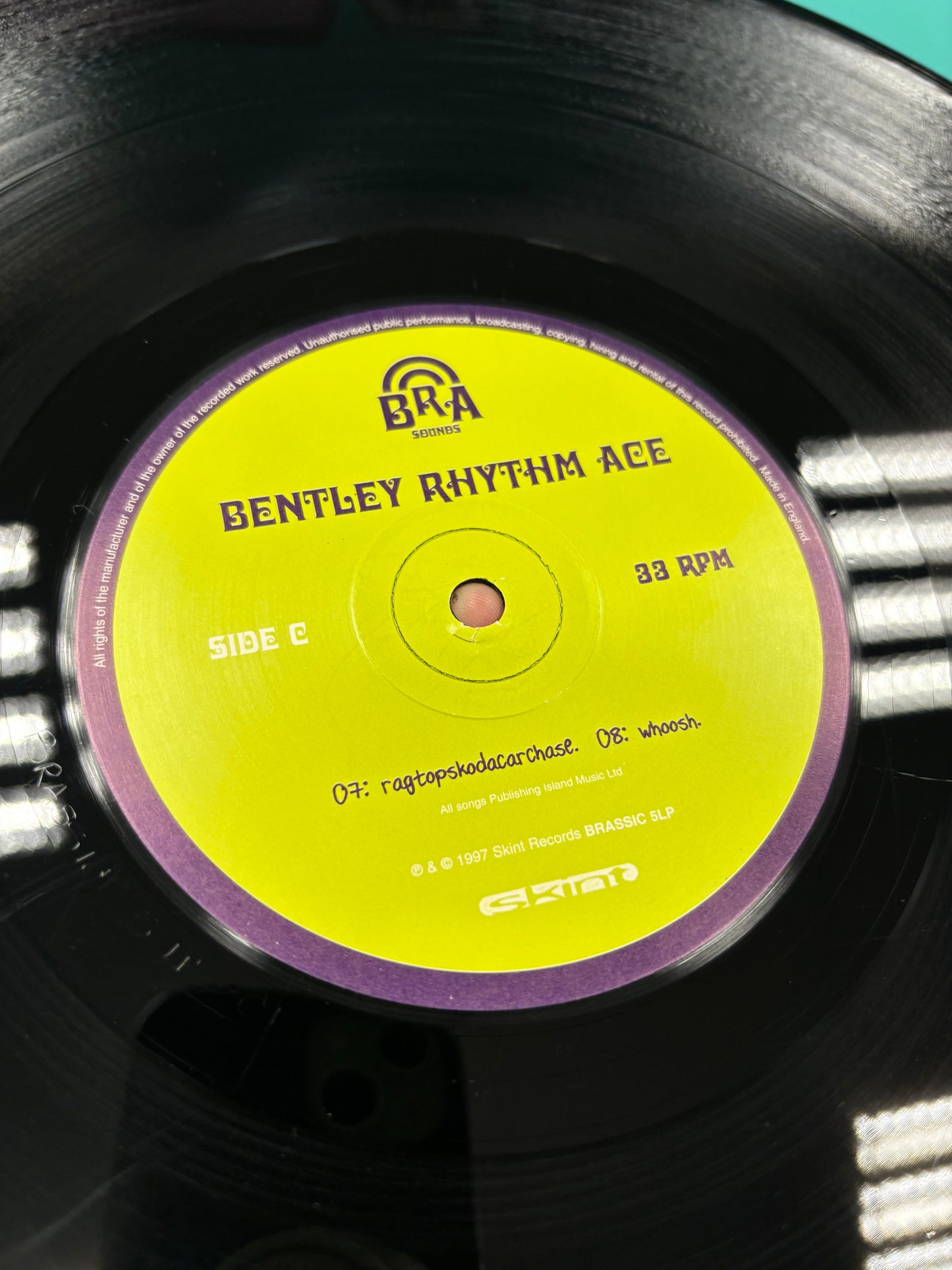 Bentley Rhythm Ace: Bentley Rhythm Ace, 2LP, gatefold, OG pressing, Skint, UK 1997