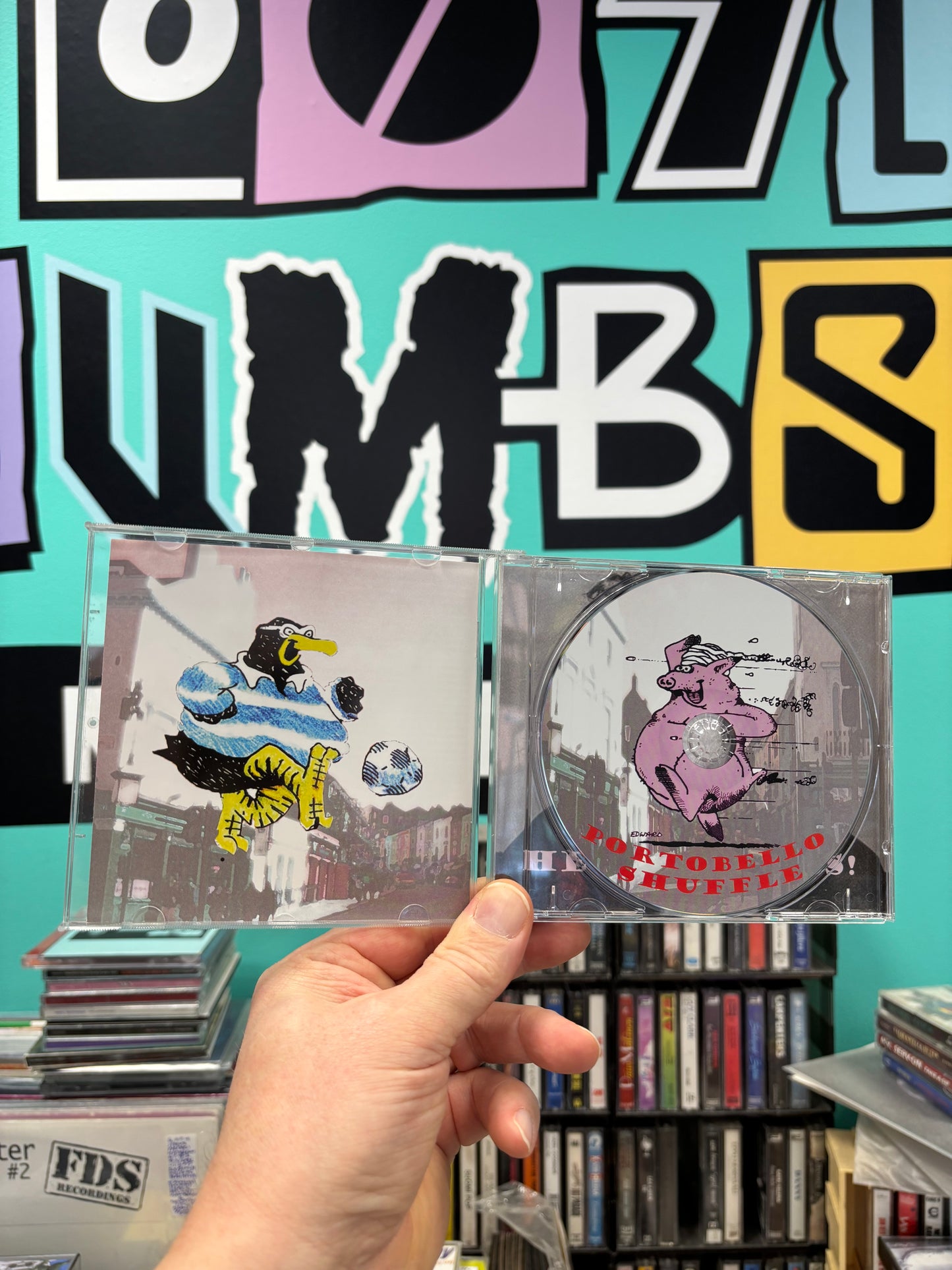 Portobello Shuffle (A Testimonial To Boss Goodman And Tribute To The Music Of The Deviants And Pink Fairies), CD, Only official pressing, Compilation, Easy Action, UK 2010