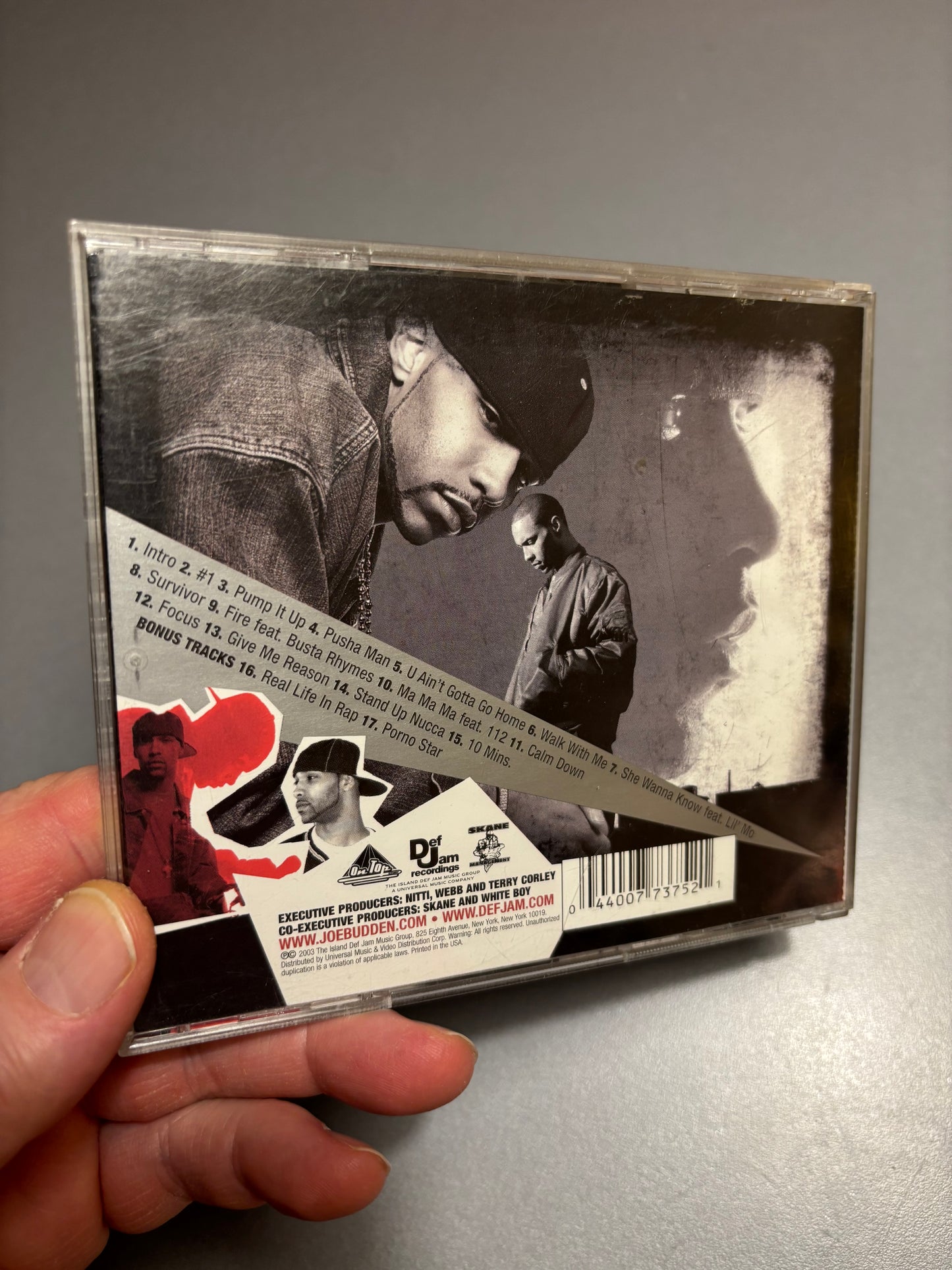 Joe Budden: Joe Budden, CD, 1st pressing, Def Jam Recordings, US 2003