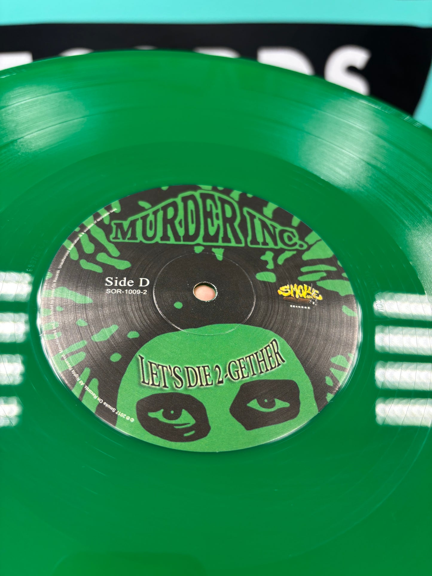 Murder Inc. : Let’s Die 2-Gether, reissue, 2LP, Limited Edition, Numbered, Green, Smoke On Records, Germany 2017