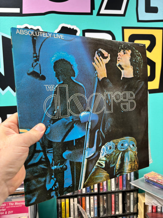 The Doors: Absolutely Live, 2LP, gatefold, reissue, Elektra, Portugal 1976