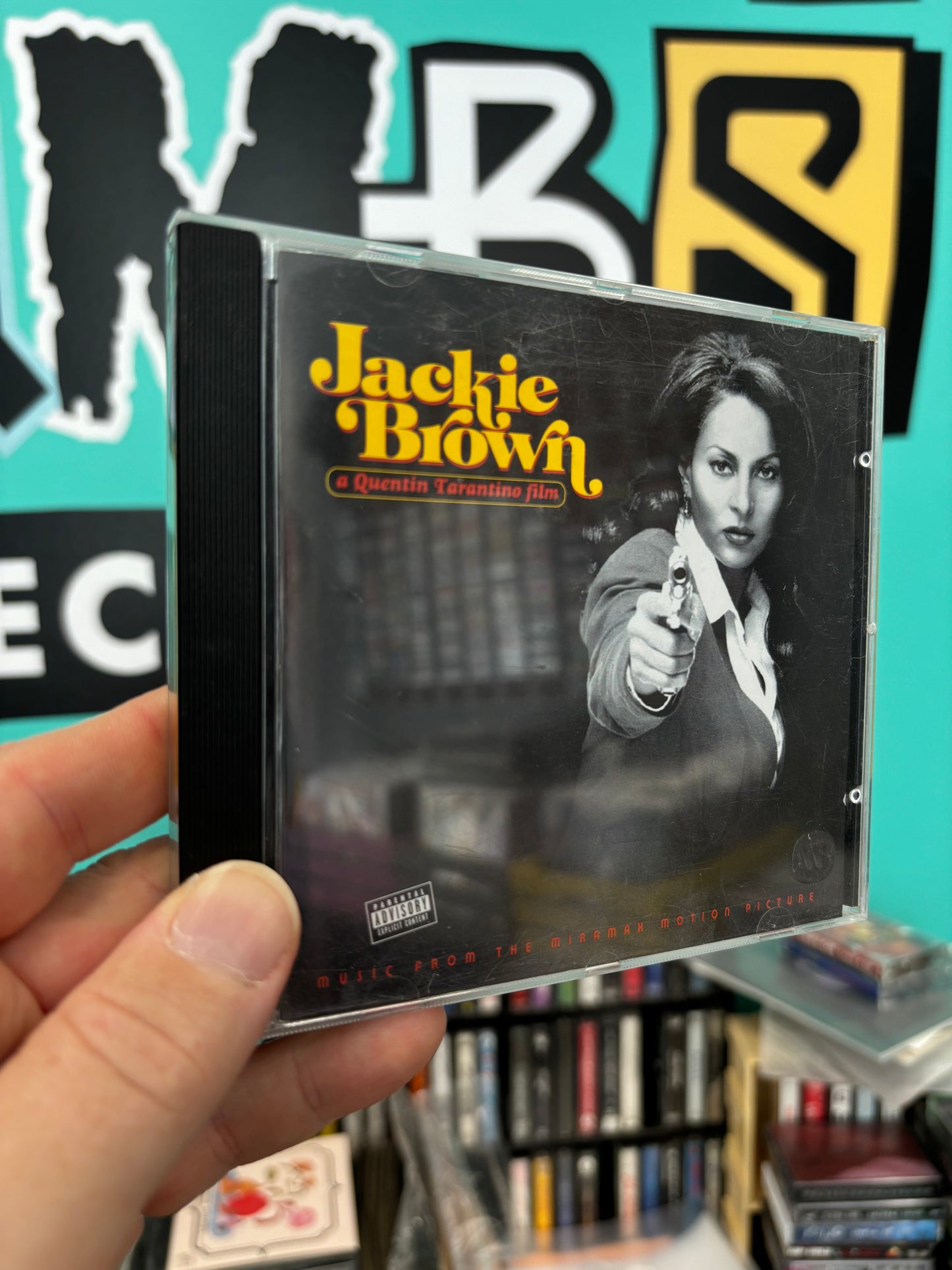 Jackie Brown - soundtrack, CD, Maverick, Warner Bros., A Band Apart, Europe 1997