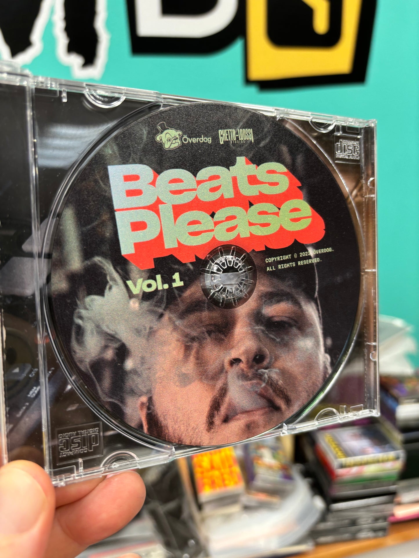 Beats Please Vol. 1, CD, Only pressing, Överdog, Finland 2022