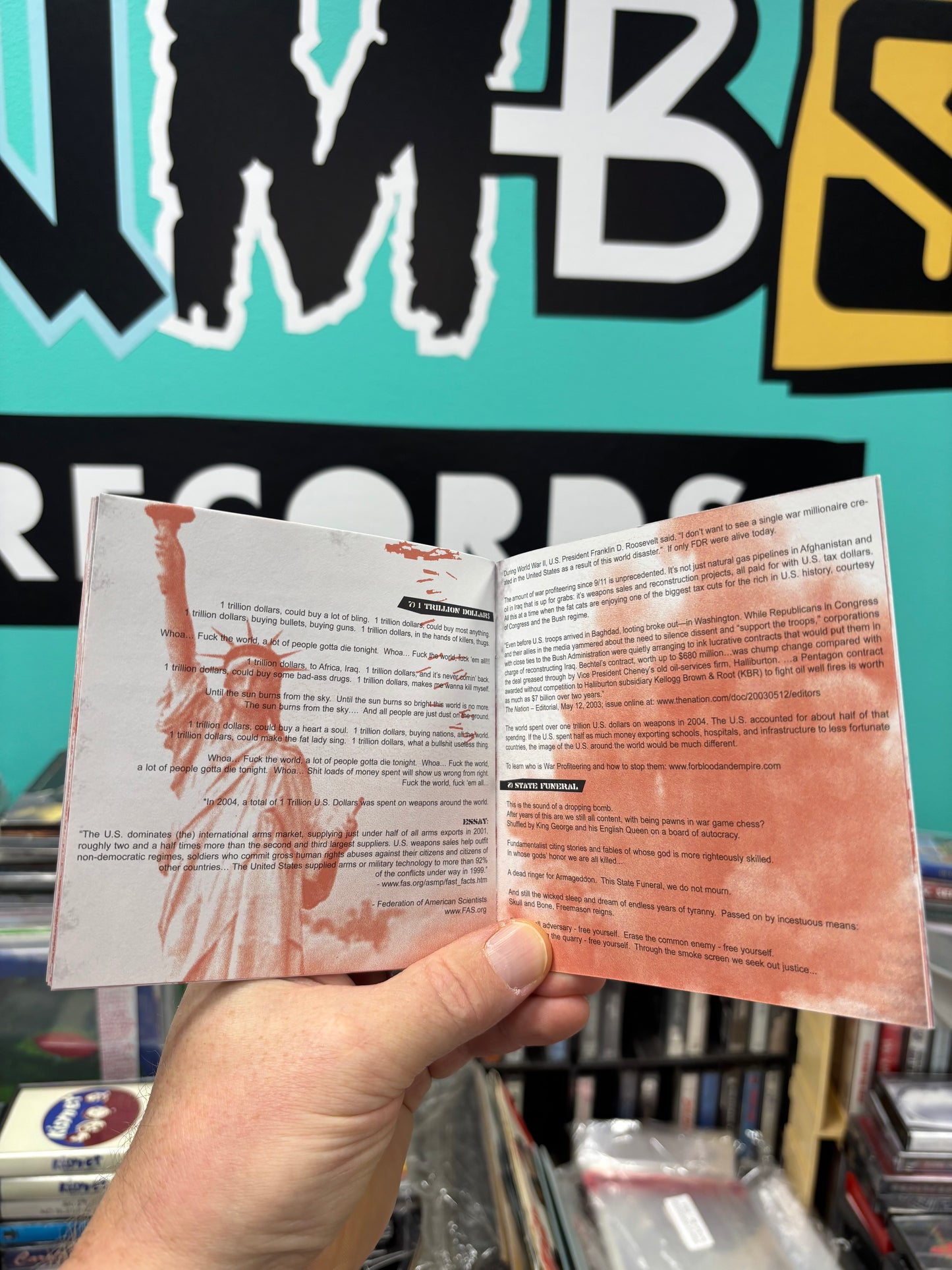 Anti-Flag: For Blood And Empire, CD, RCA, Sony BMG Music Entertainment, Red Ink, Europe 2006