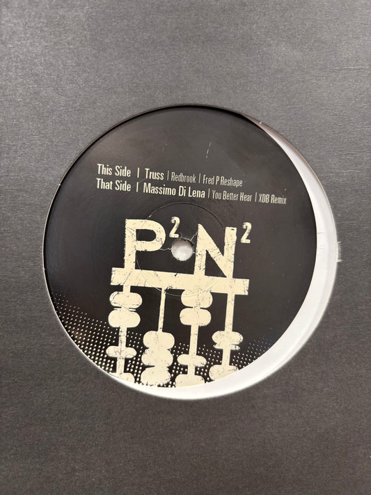 Truss: Redbrook/Massimo Di Lena: You Better Hear (Fred P & XDB Mixes), 12inch, Only pressing, Prime Numbers, UK 2013