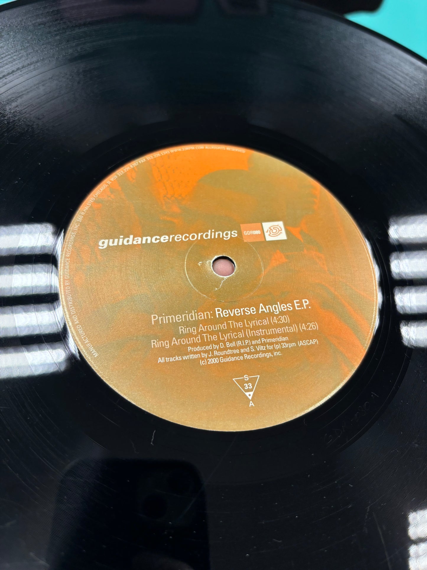 Primeridian: Ring Around The Lyrical., Only pressing, 12inch, EP, Guidance Recordings, US 2000