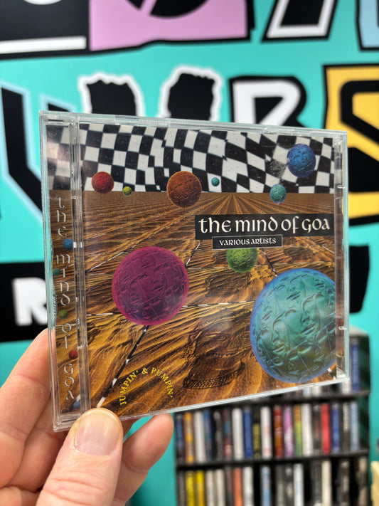 The Mind of Goa, 2CD, 1st pressing, Only CD pressing, Jumpin’ & Pumpin’, UK 1996