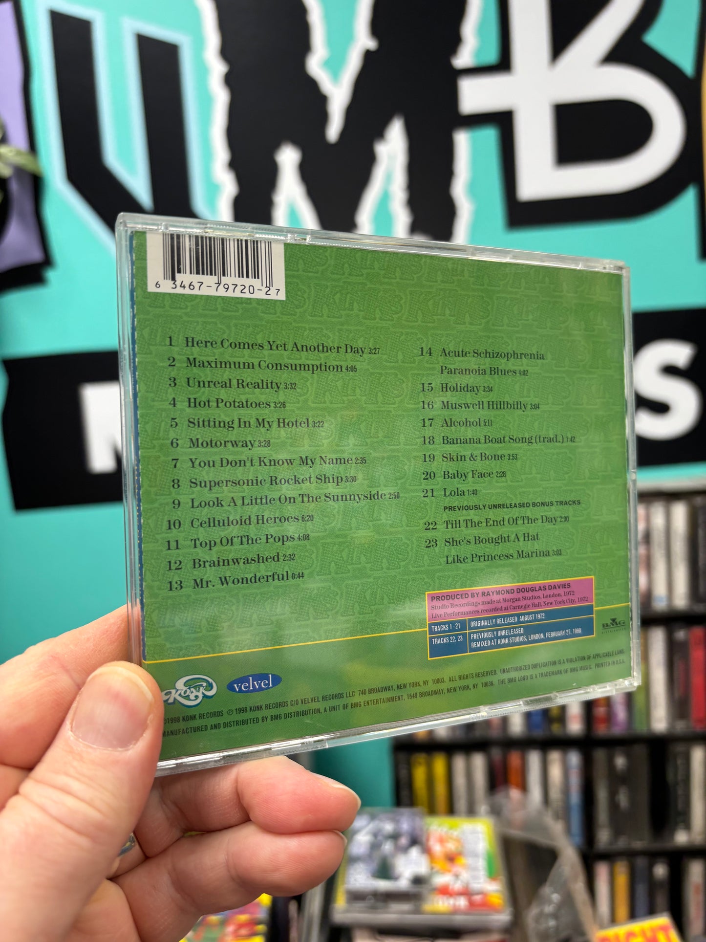 The Kinks: Everybody’s In Show-Biz, CD, reissue, remastered, allied, Konk, Velvel, US 1998