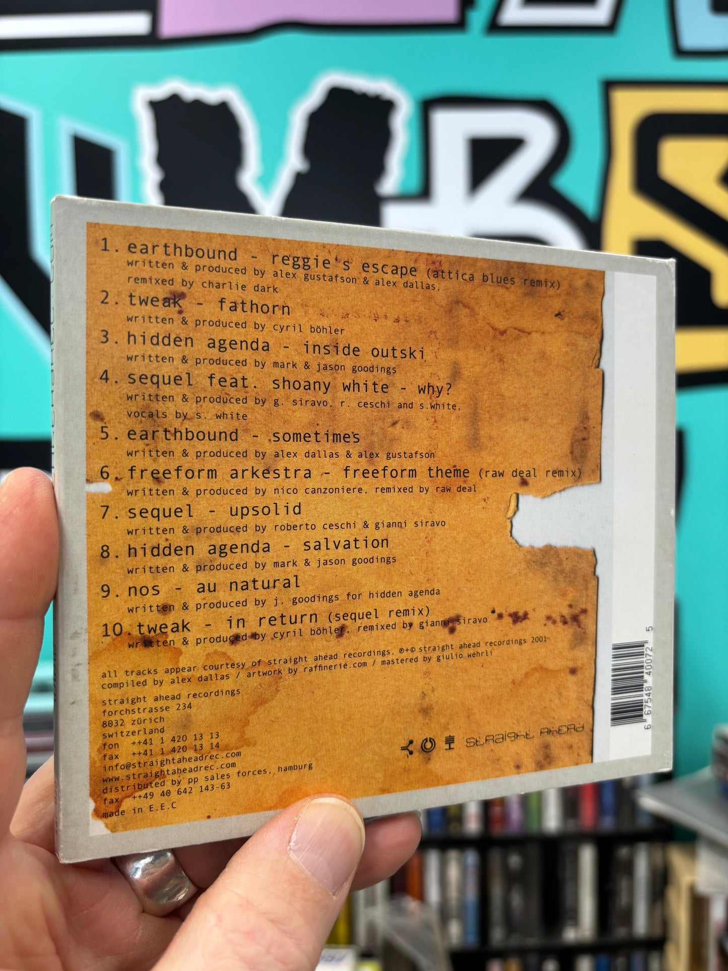 Straight Ahead, CD, Only pressing, Compilation, Straight Ahead, Germany, Austria & Switzerland 2001