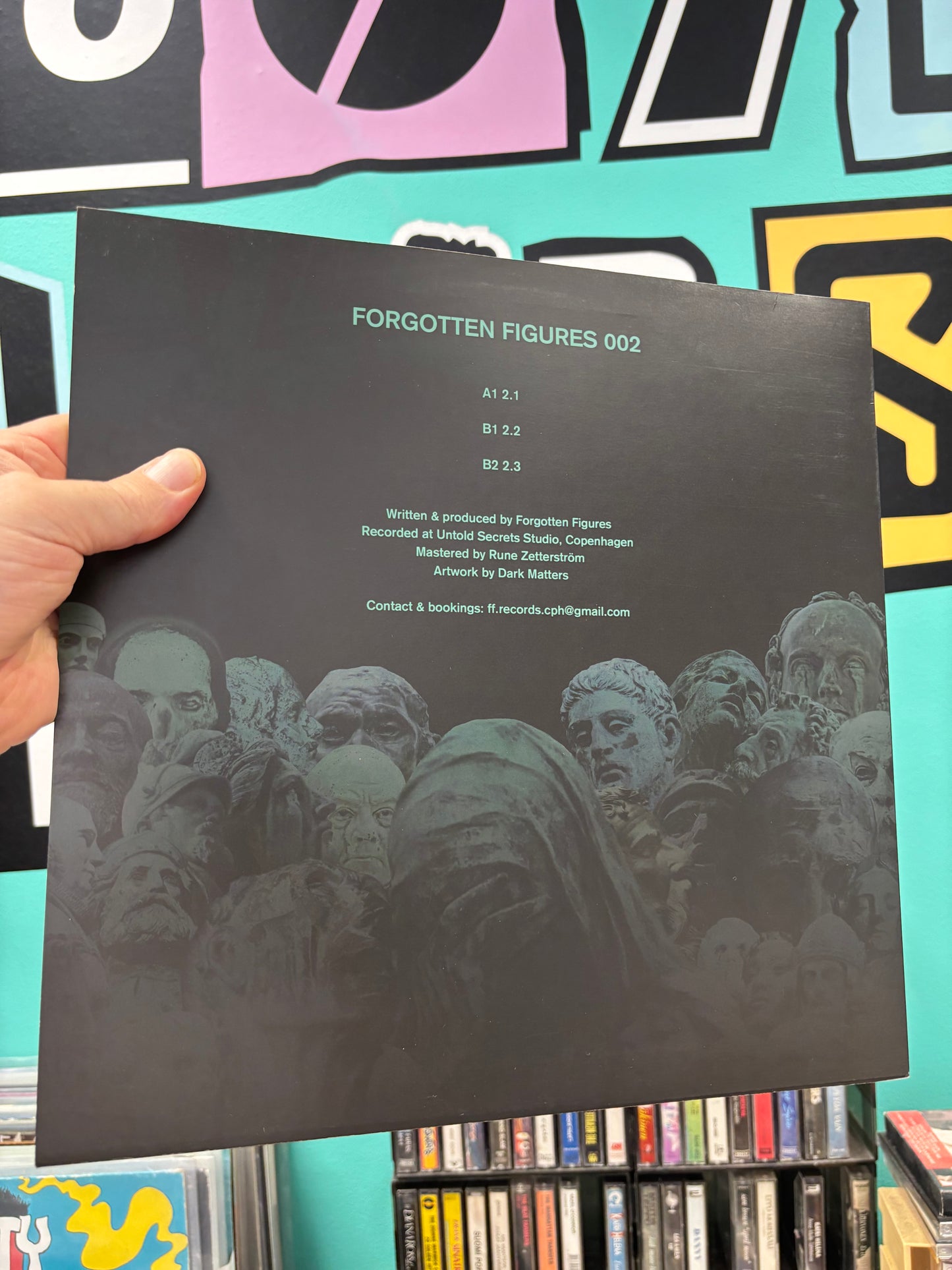 Forgotten Figures 002, 12inch, Only pressing, Forgotten Figures, Denmark 2015