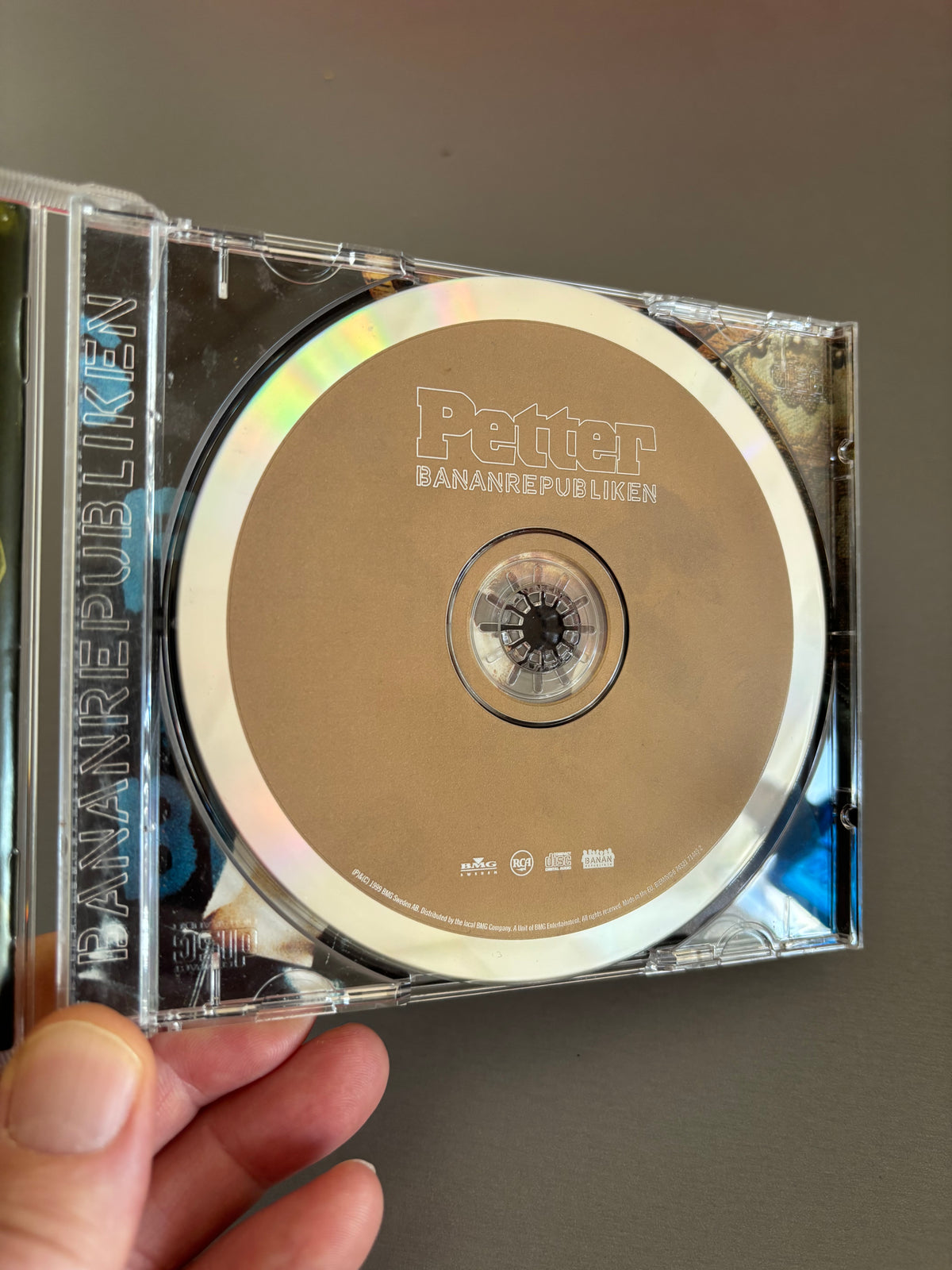 Petter: Bananrepubliken, CD, DCM Sweden AB pressing, RCA, BMG Sweden, Bananrepubliken, Sweden 1999