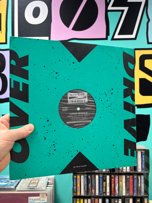 Lunar Module: Mental Acid Trilogy (Part 1), 12inch, Only official pressing, Overdrive, Germany 1993