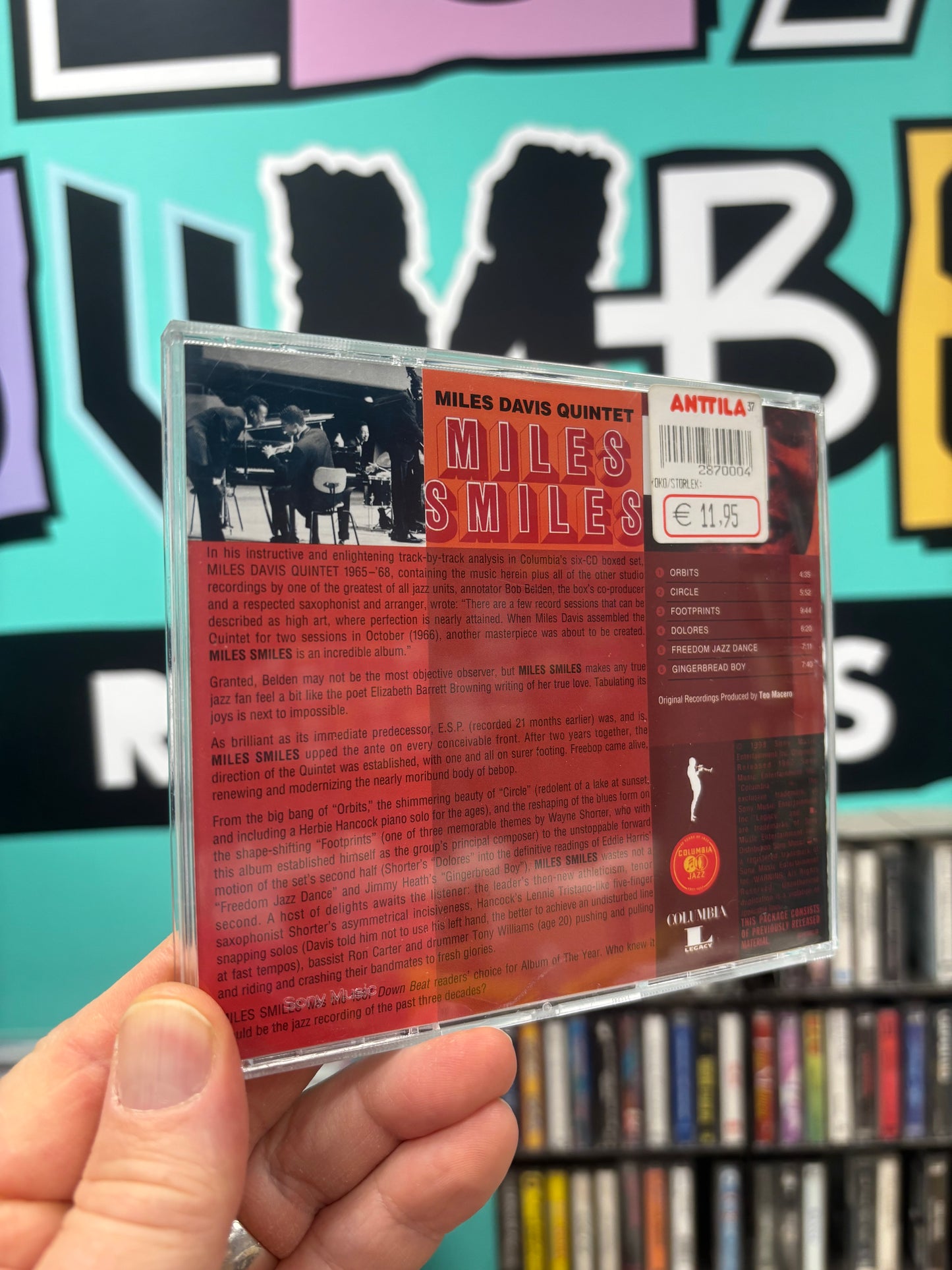 Miles Davis Quintet: Miles Smiles, CD, reissue, remastered, Columbia, Legacy, Europe 1998