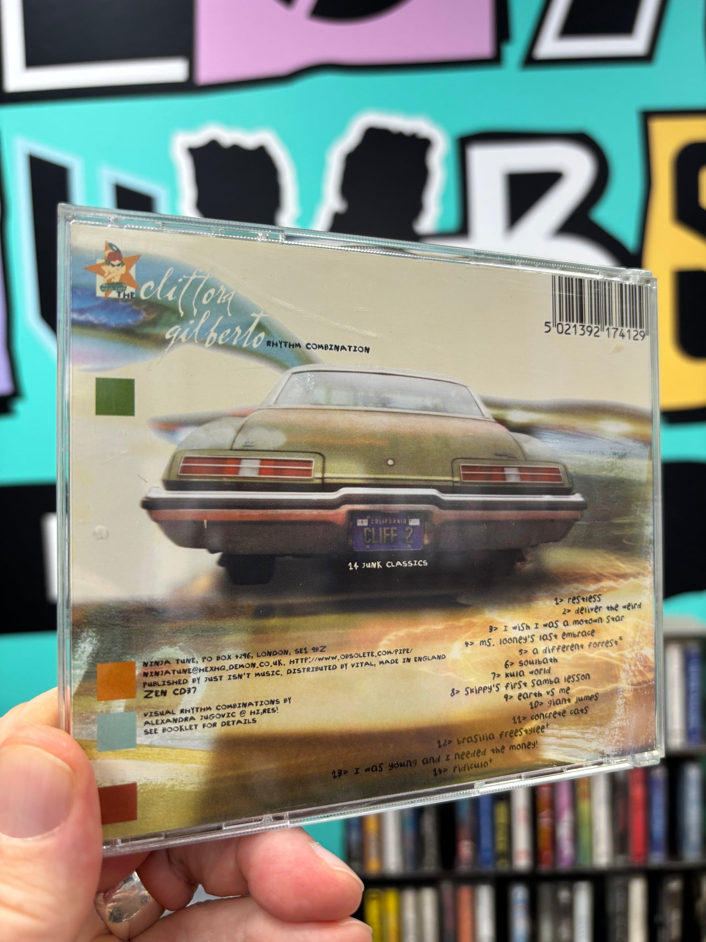 The Clifford Gilberto Rhythm Combination: I Was Young And I Needed The Money, CD, Ninja Tune, UK 1998