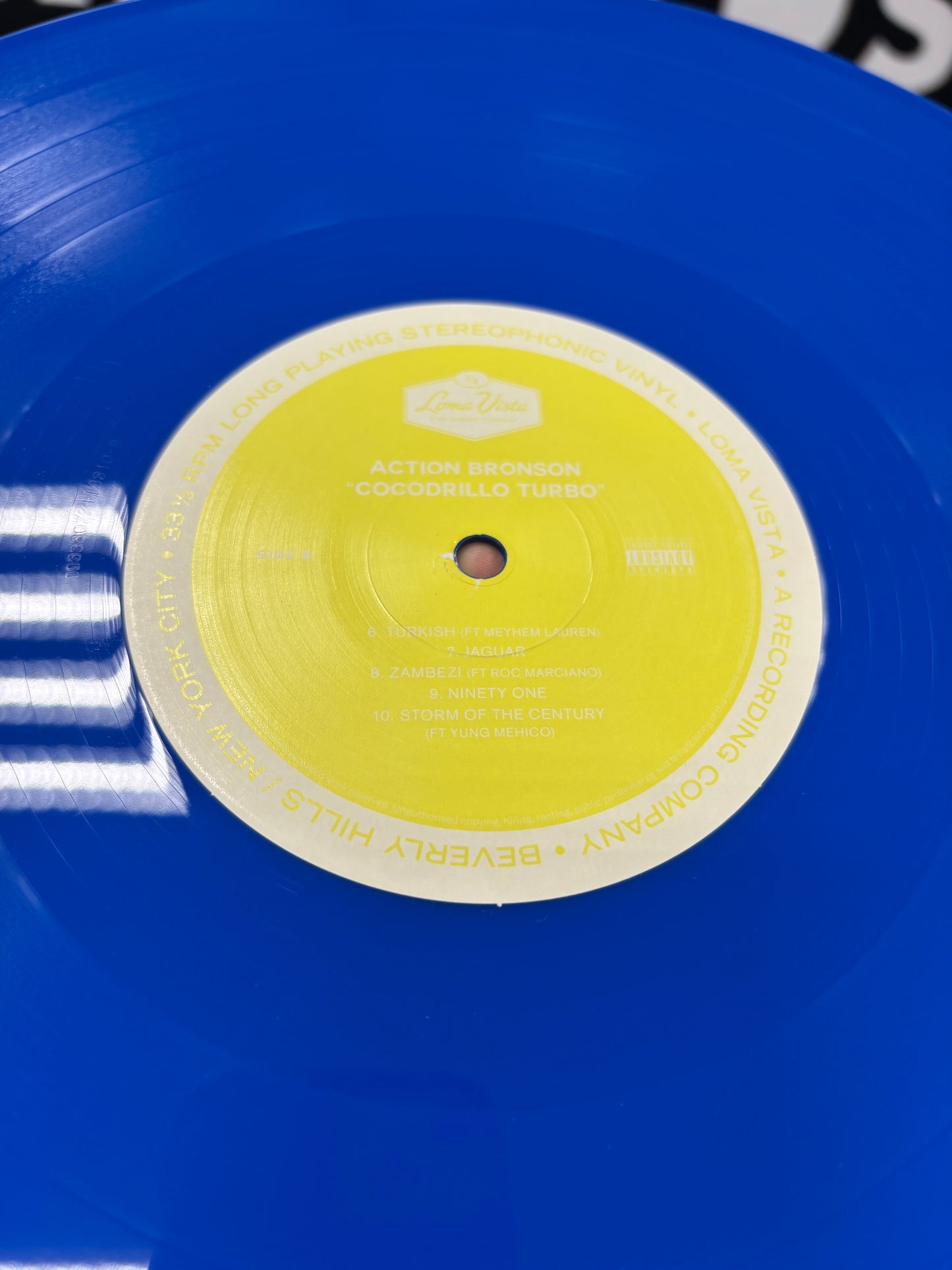 Action Bronson: Cocodrillo Turbo, LP, Blue vinyl, Loma Vista, Europe 2022