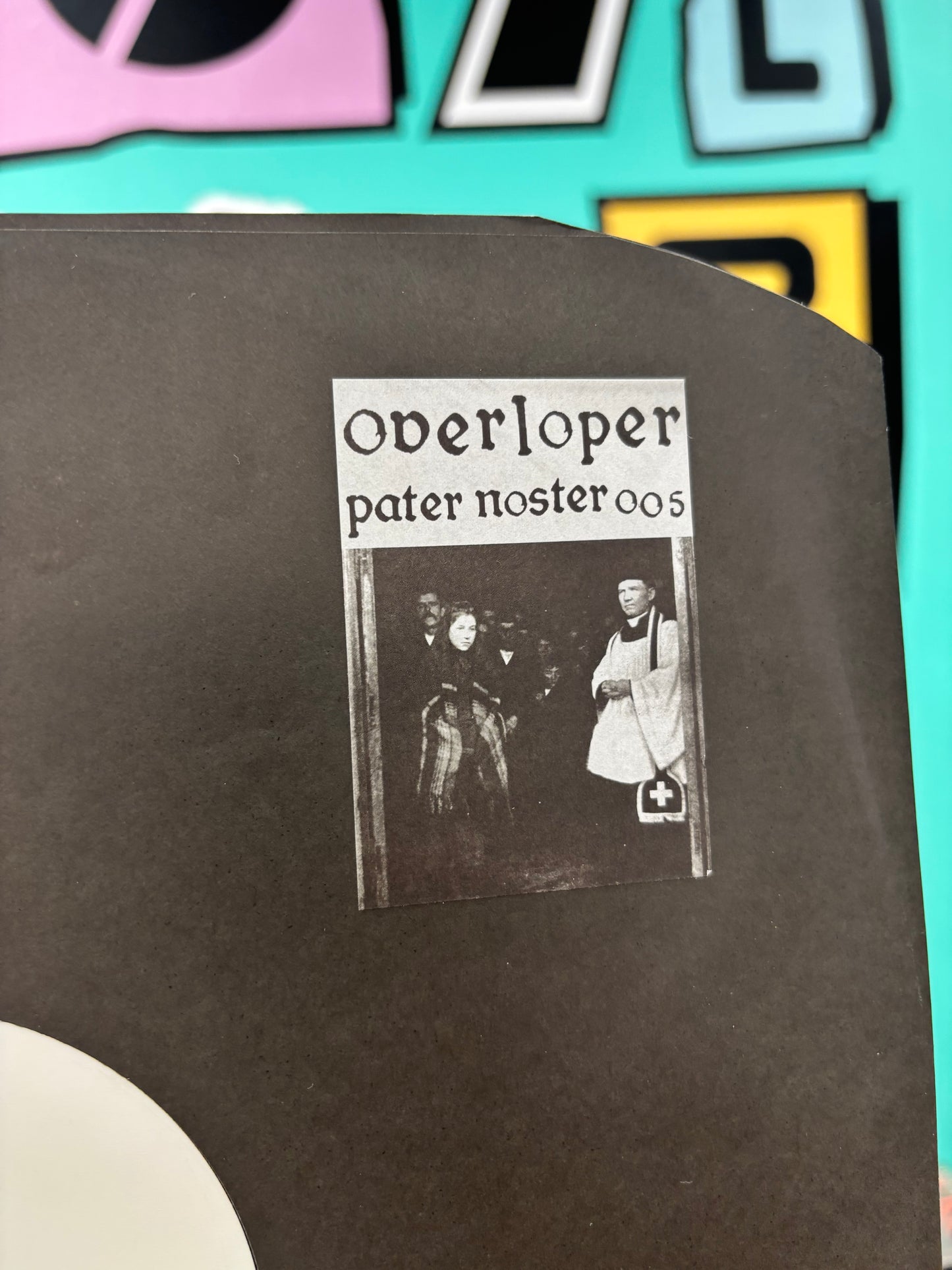 Overloper: Aposynthesis, 12inch, Only pressing, white label, Pater Noster Ltd., UK 2018
