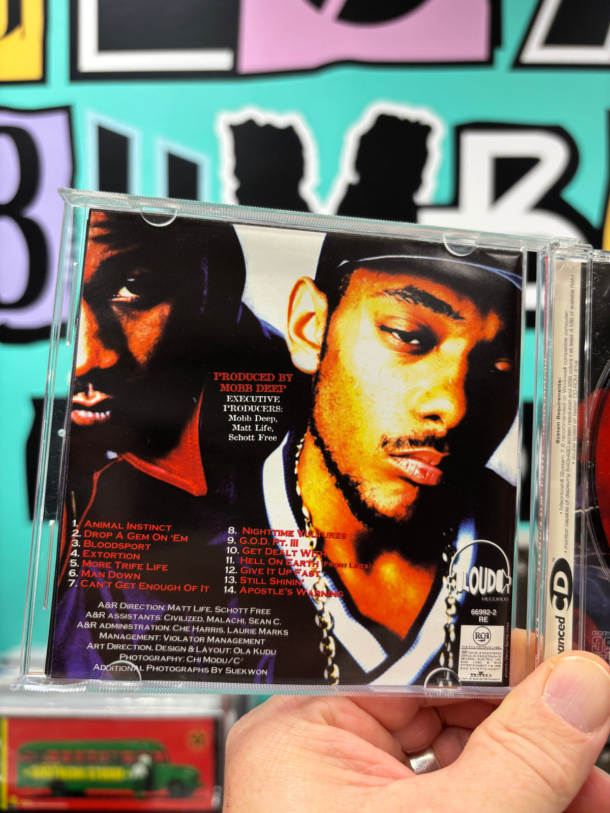 Mobb Deep: Hell On Earth, CD, Mispress?, Loud Records, RCA Records Label, BMG, US 1996