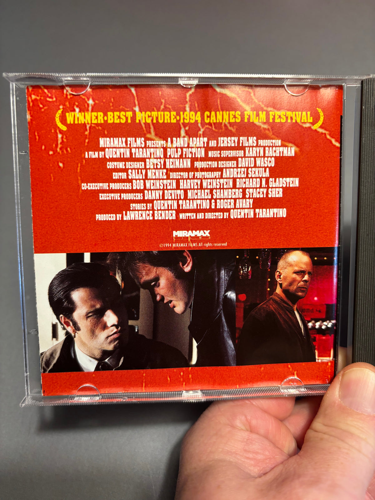 Pulp Fiction - Music From The Motion Picture, CD, MCA Records, Europe 1994