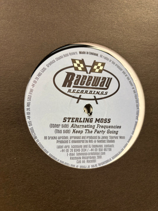 Sterling Moss: Alternating Frequencies, 12inch, Only pressing, Raceway Recordings, UK 2001