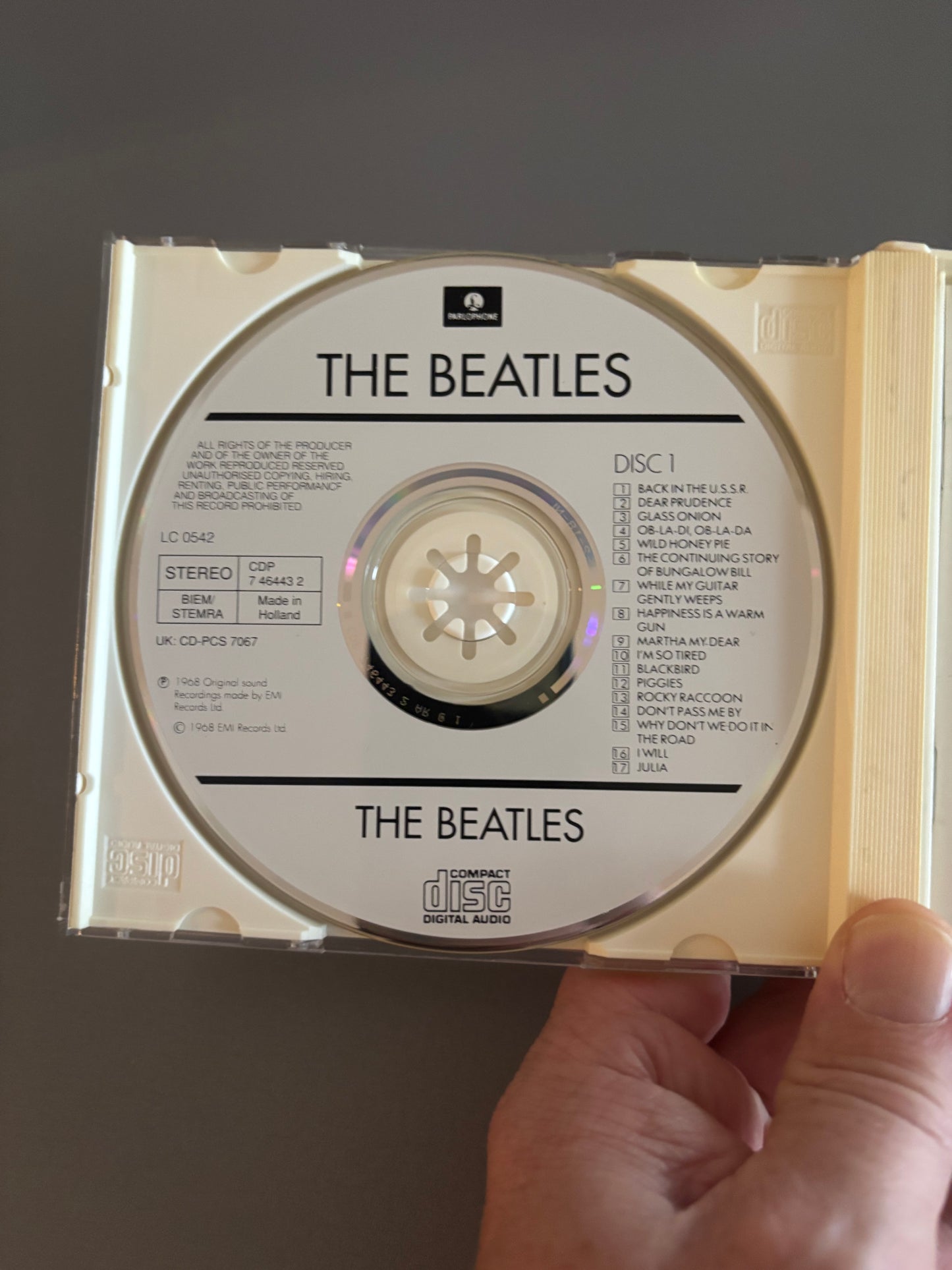 The Beatles: The Beatles (White Album), 2CD, reissue, Fat Box, Booklet, Parlophone, Apple Records, Europe 1994