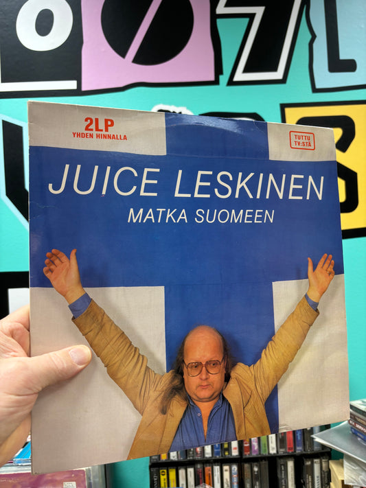 Juice Leskinen: Matka Suomeen, 2LP, Compilation, Only vinyl pressing, Kasino Records, Finland 1984