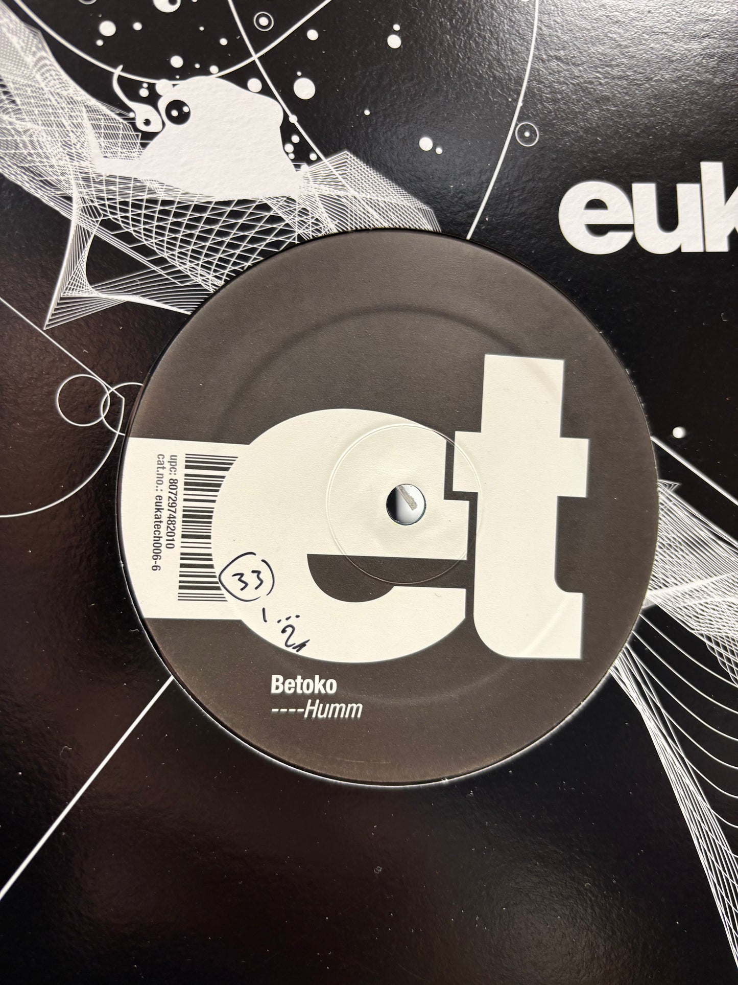 Betoko: Humm, 12inch, Only official pressing, Eukatech, Germany 2010