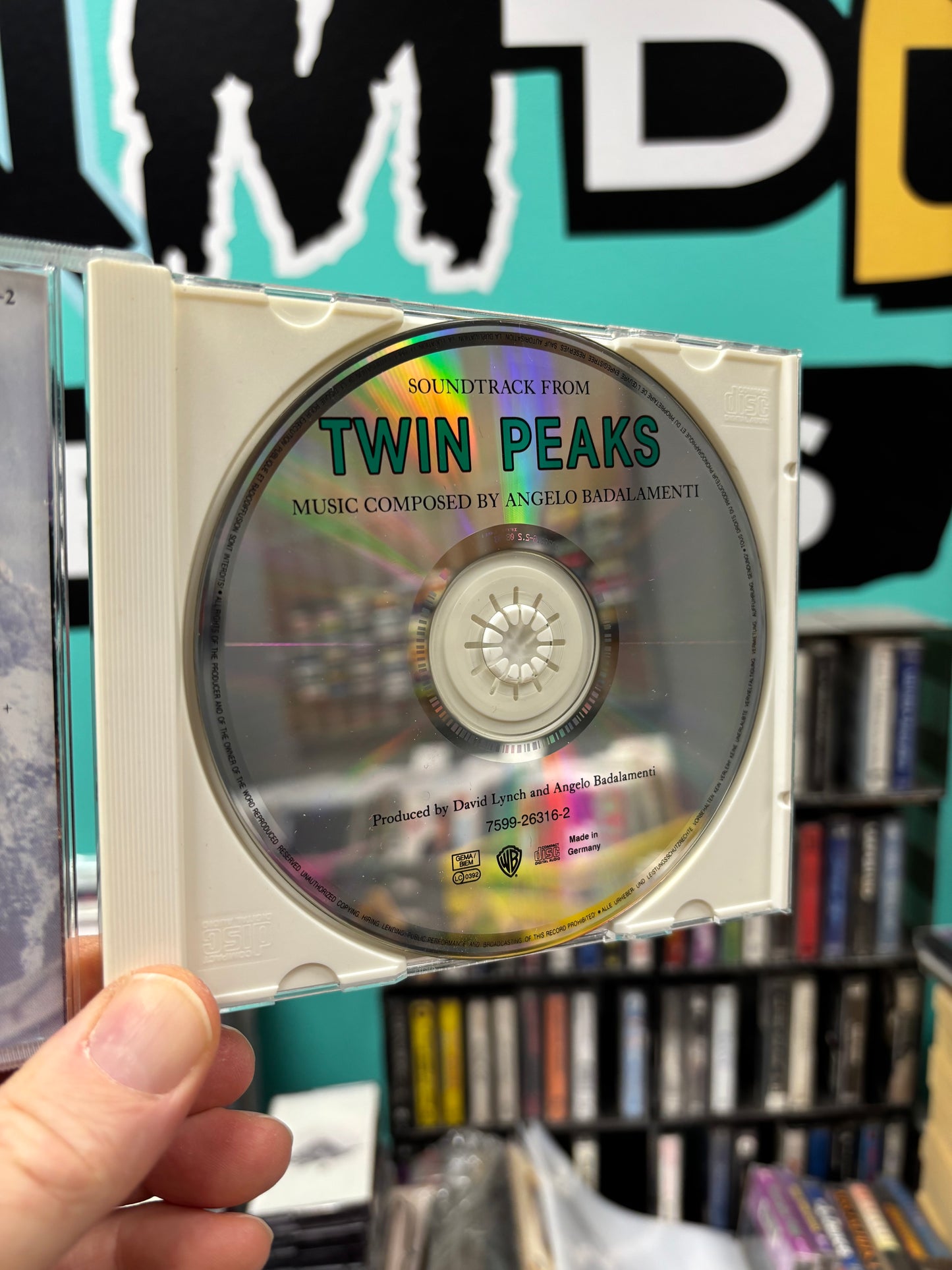 Angelo Badalamenti: Music From Twin Peaks, CD, reissue, Warner Bros. Records, Europe 1998