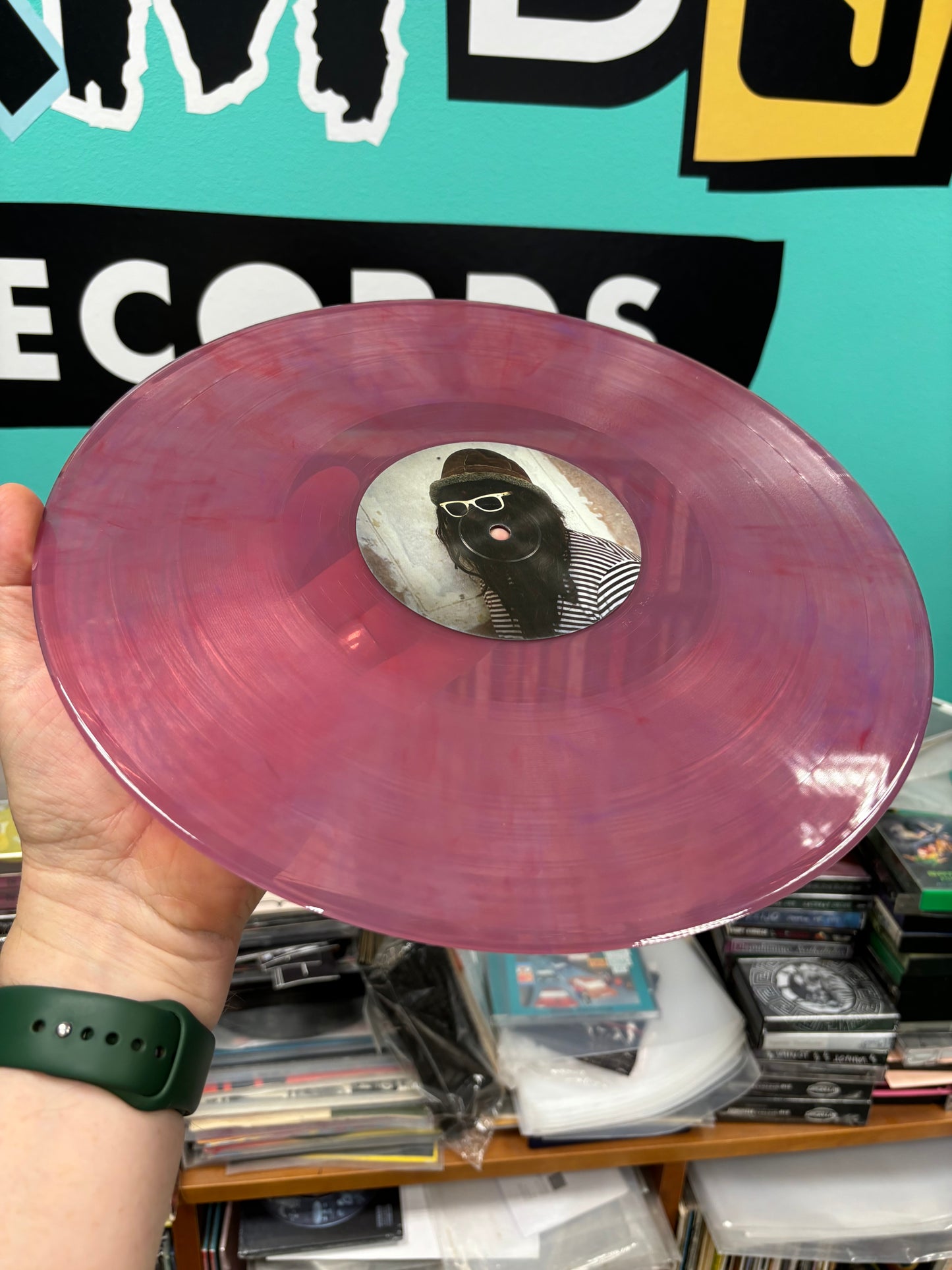 Burgundy Blood: Suede Comet, 2LP, gatefold, Limited Edition, Clear/Red/Purple, Fresh Herring Records, UK 2014