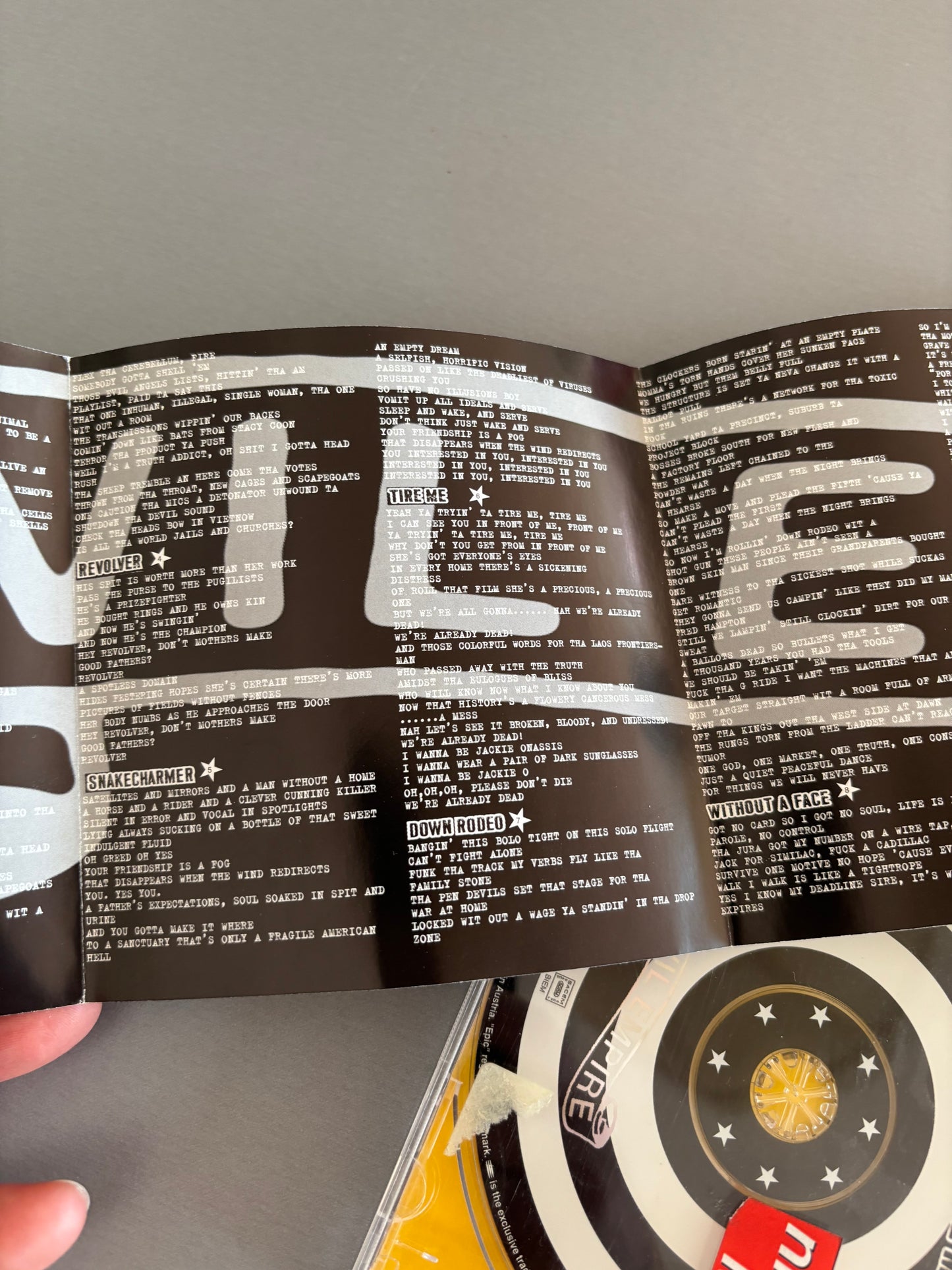 Rage Against The Machine: Evil Empire, CD, reissue, Epic, Europe 1996