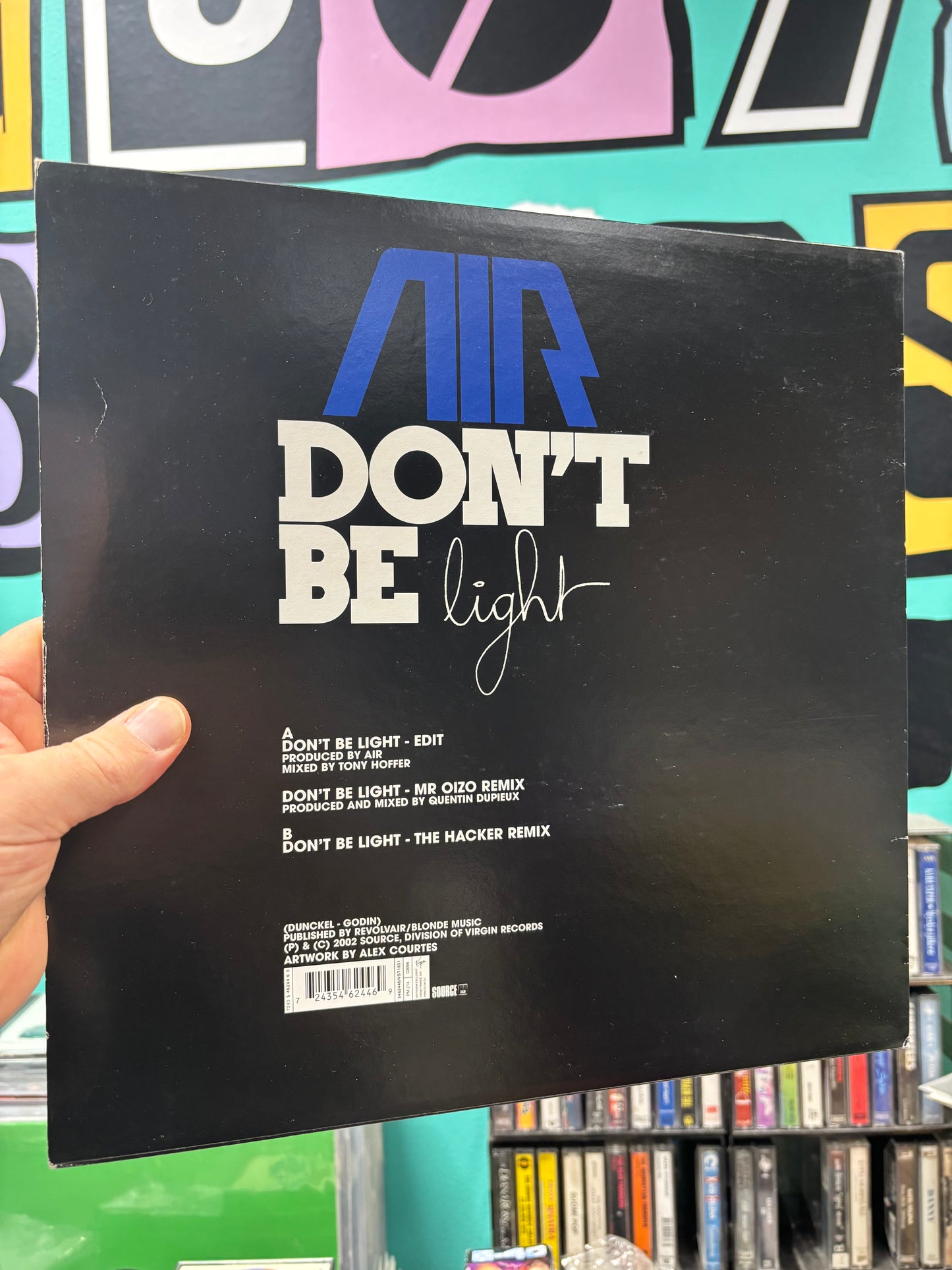 AIR: Don’t Be Light, 12inch, Source, Virgin, France 2002