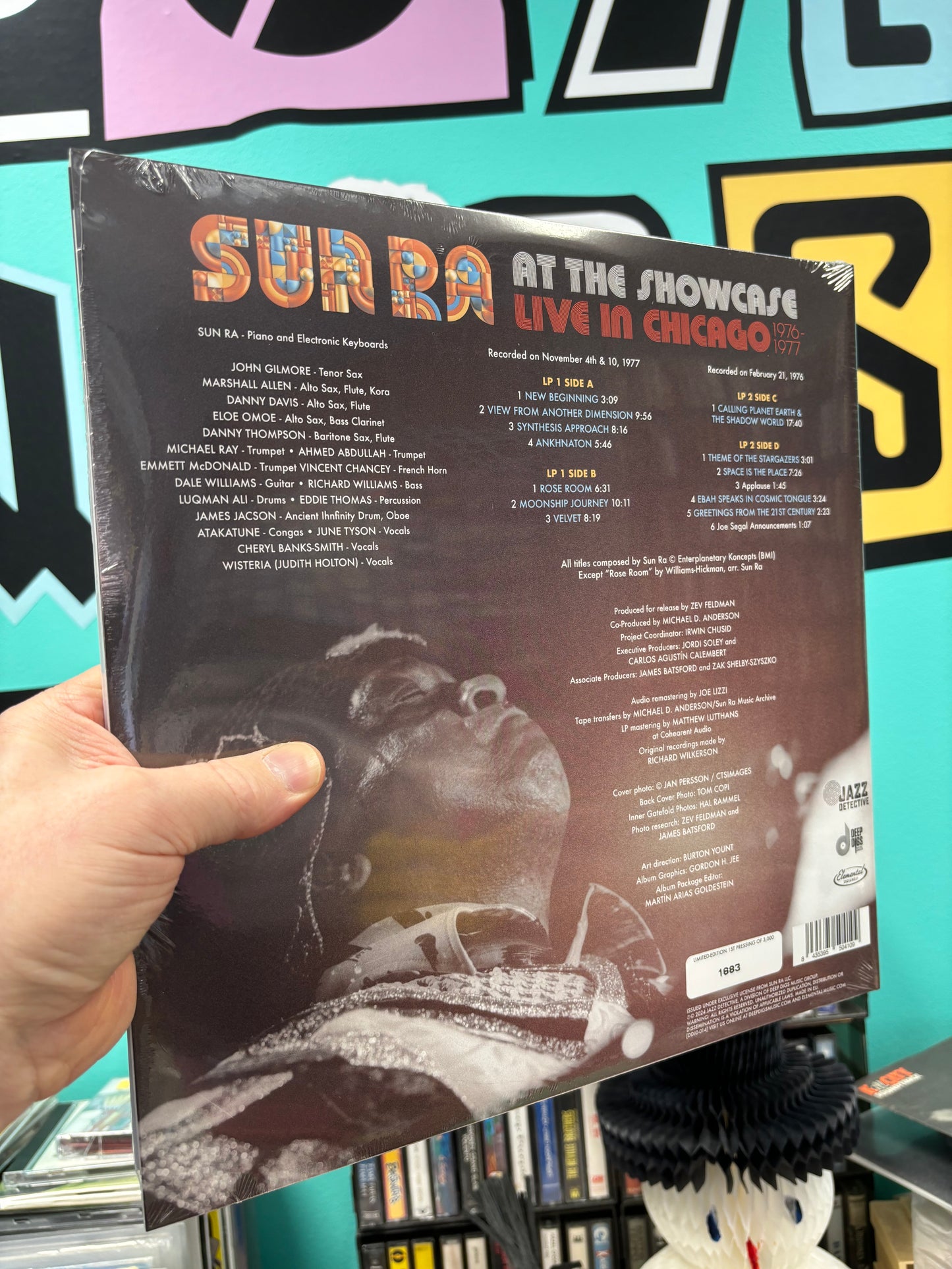 HULLU VARASTOALE -20%‼️‼️‼️ Sun Ra: At The Showcase Live In Chicago 1976-1977, 2LP, 180gram