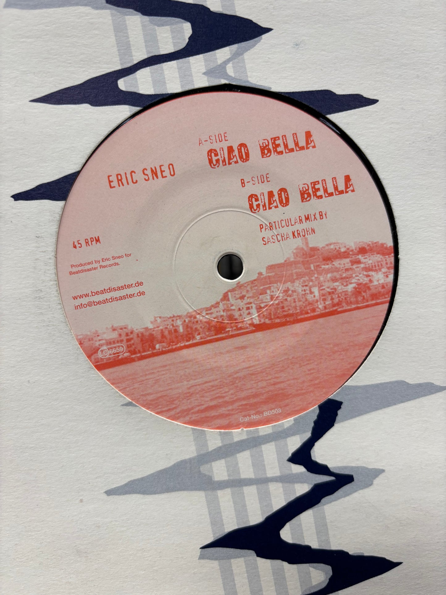 Eric Sneo: Ciao Bella, 12inch, Only official pressing, Beatdisaster Records, Germany 2003