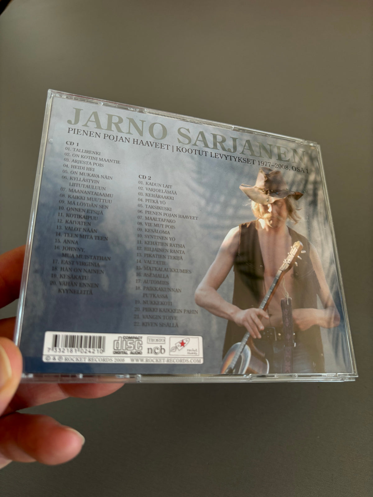 Jarno Sarjanen: Pienen Pojan Haaveet - Kootut Levytykset 1977-2008, Osa 1, 2CD, Only pressing, Rocket Records, Finland 2008