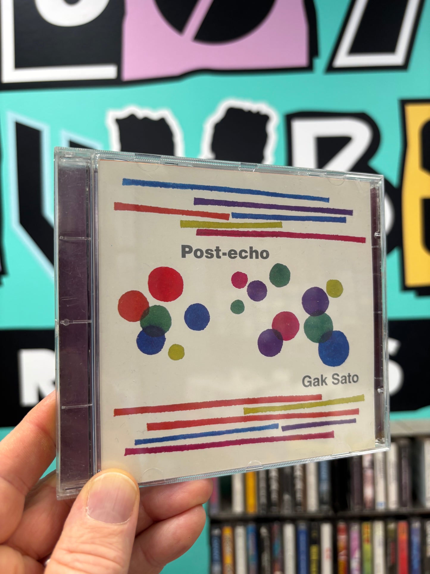 Gak Sato: Post-echo, CD, 1st pressing, Only CD pressing, Temposphere, Italy 1998
