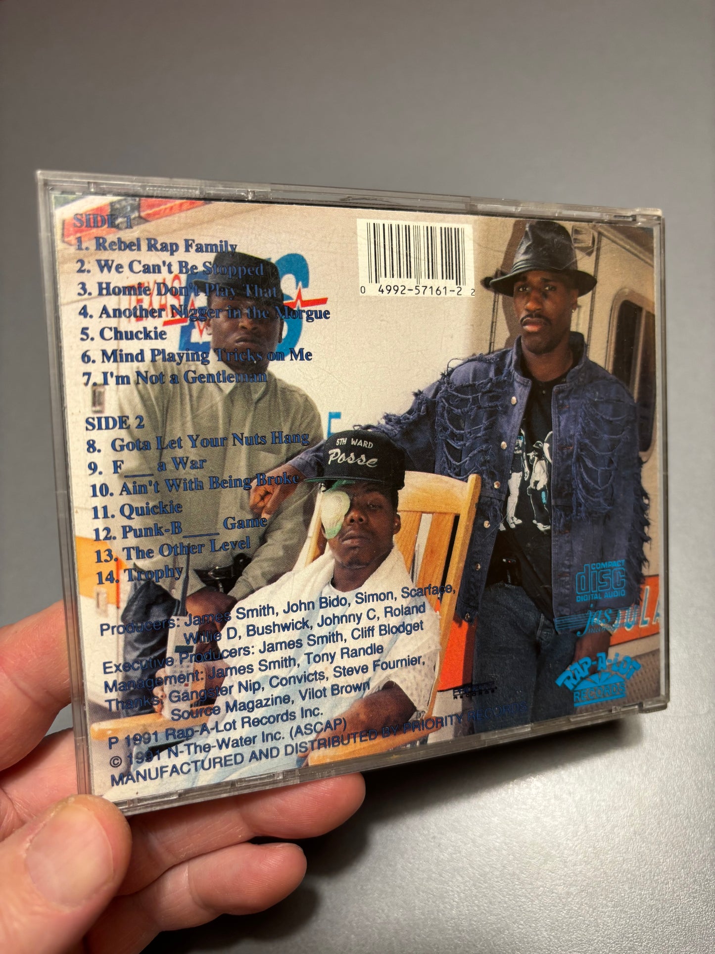 Geto Boys: We Can’t Be Stopped, CD, Rap-A-Lot Records, US 1991
