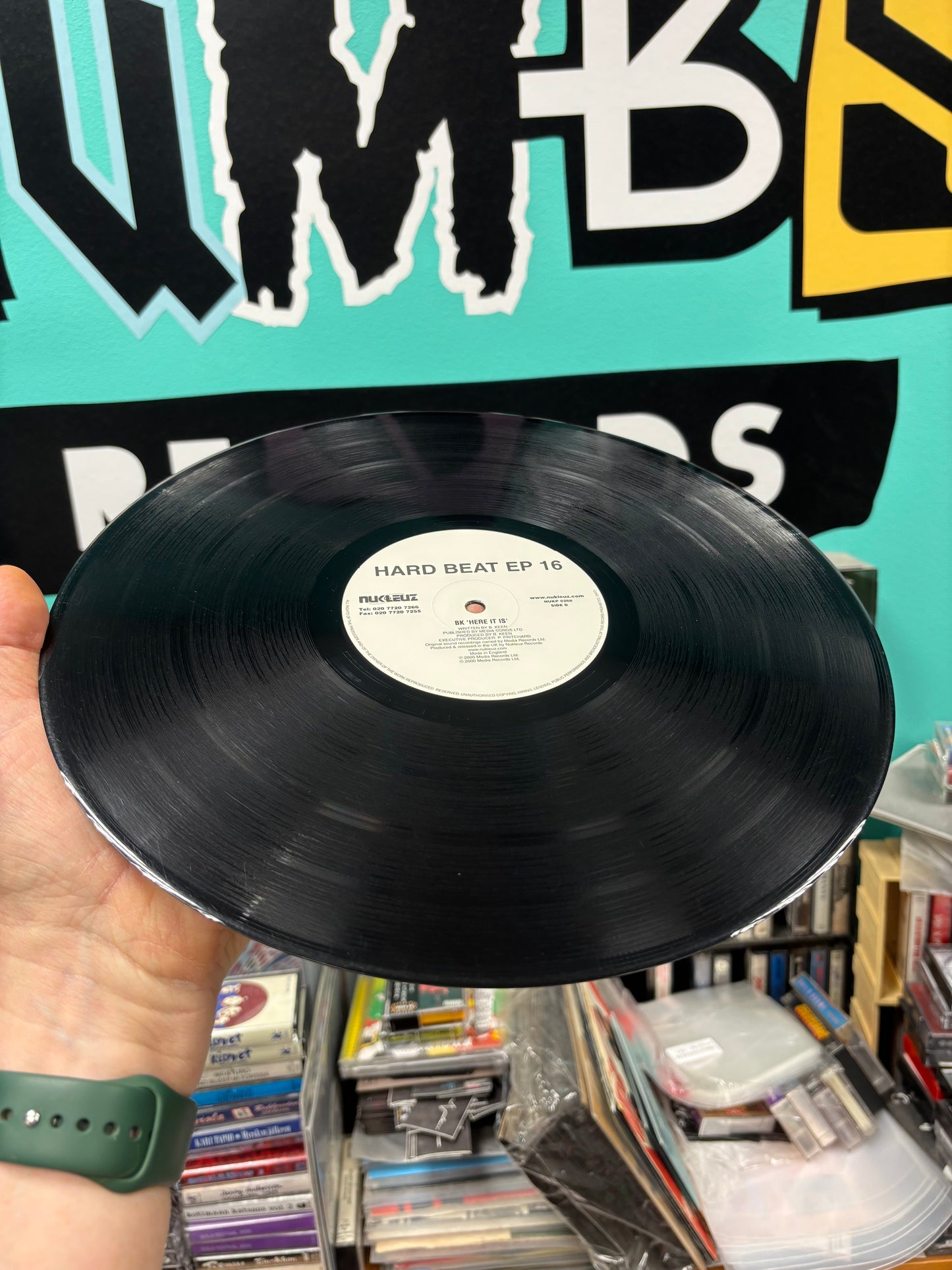 BK: Hard Beat EP 16, 12inch, Only official pressing, Nukleuz, UK 2000