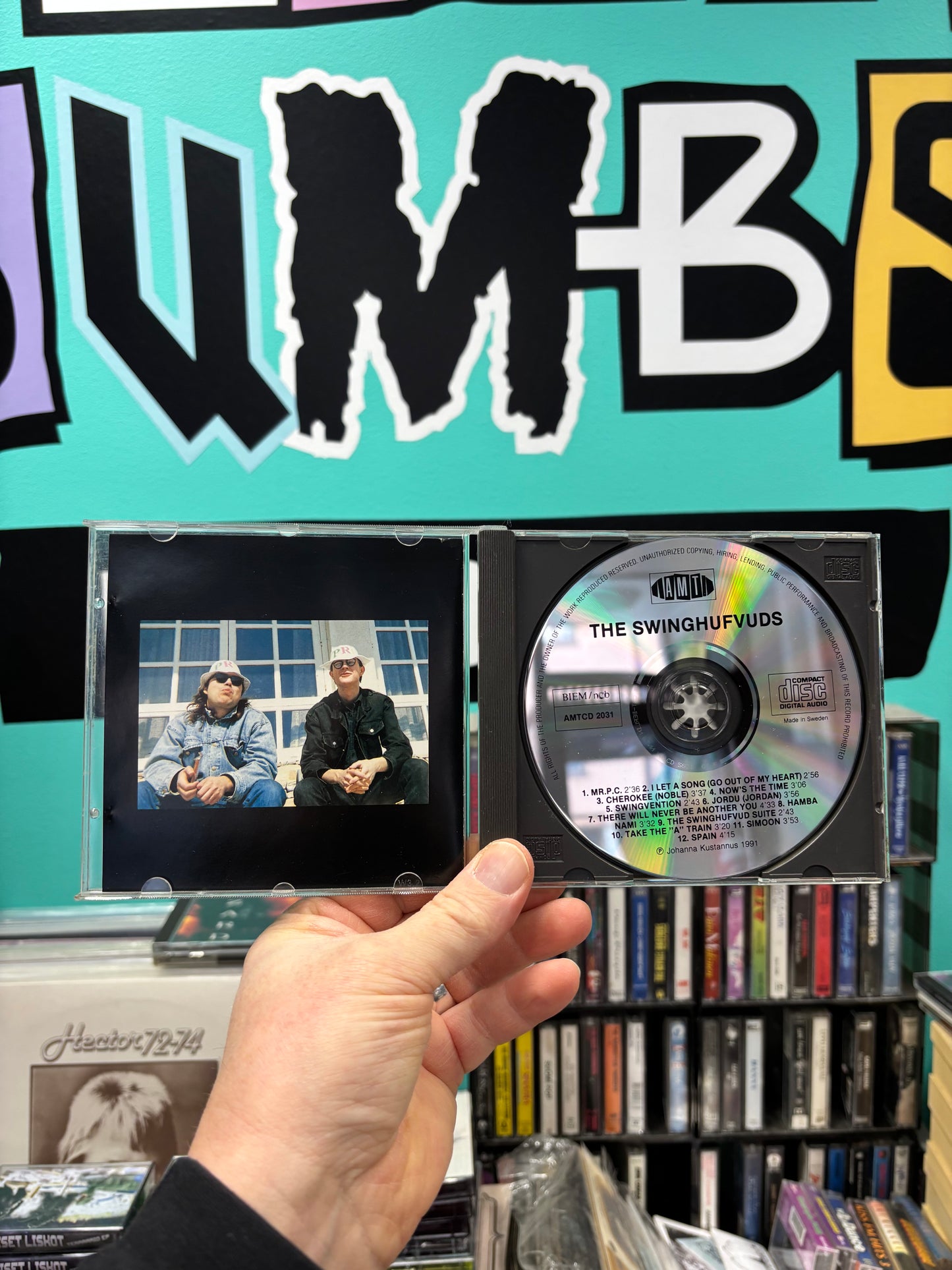 The Swinghufvuds: The Swinghufvuds, CD, Only pressing, AMT, Finland 1991