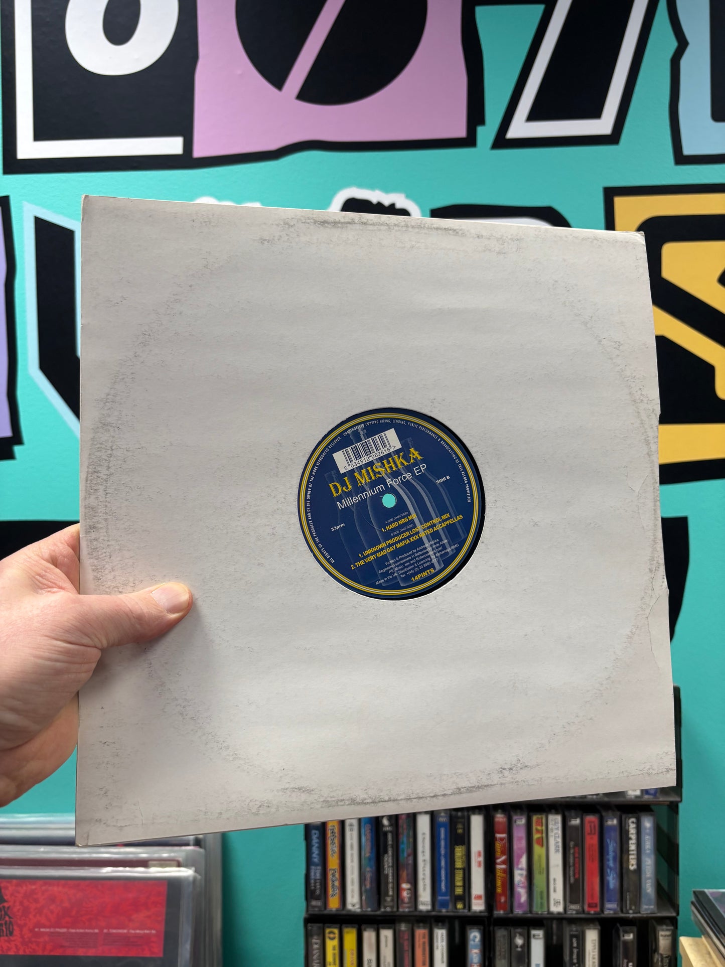 DJ Mishka: Millenium Force EP, 12inch, Only official pressing, Public House, UK 2000