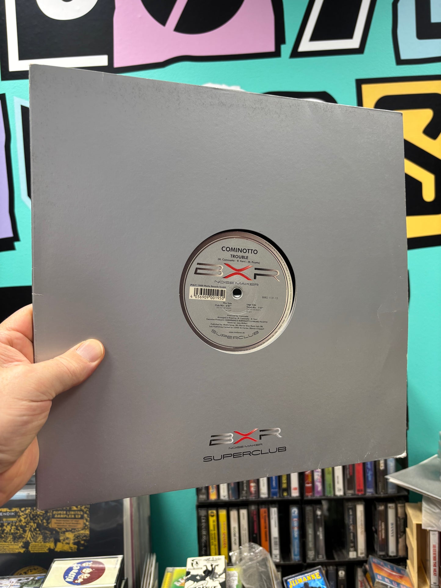 Cominotto: Trouble, 12inch, BXR, Germany 2001