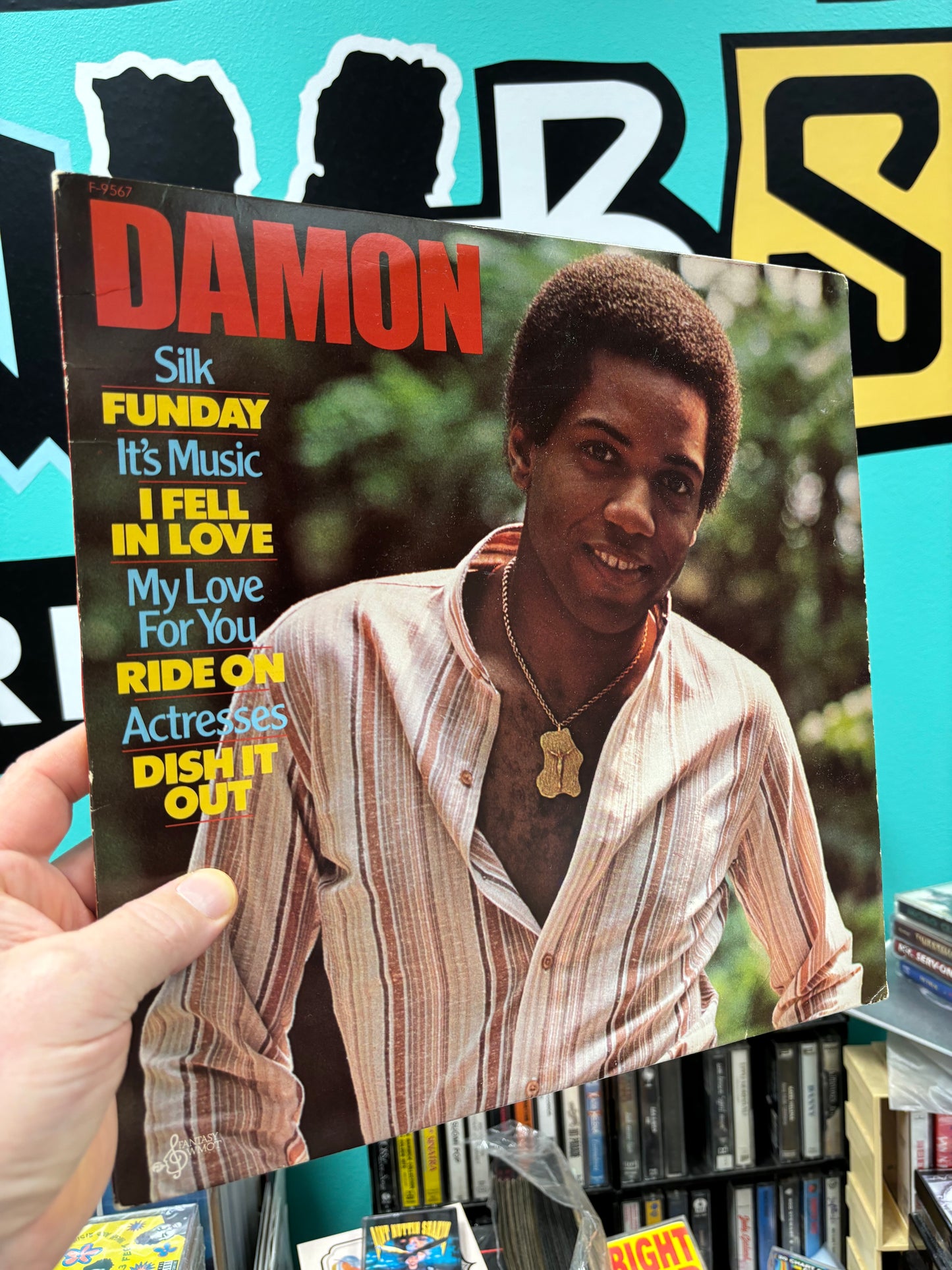 Damon Harris: Damon, LP, 1st pressing, Fantasy WMOT Records, US 1978