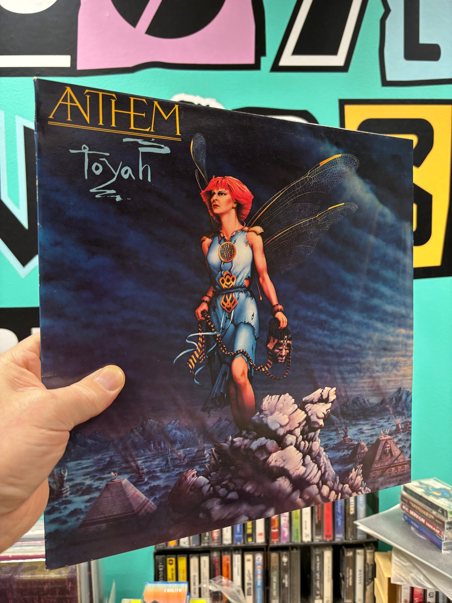 Toyah: Anthem, LP, Safari Records, Finland 1981