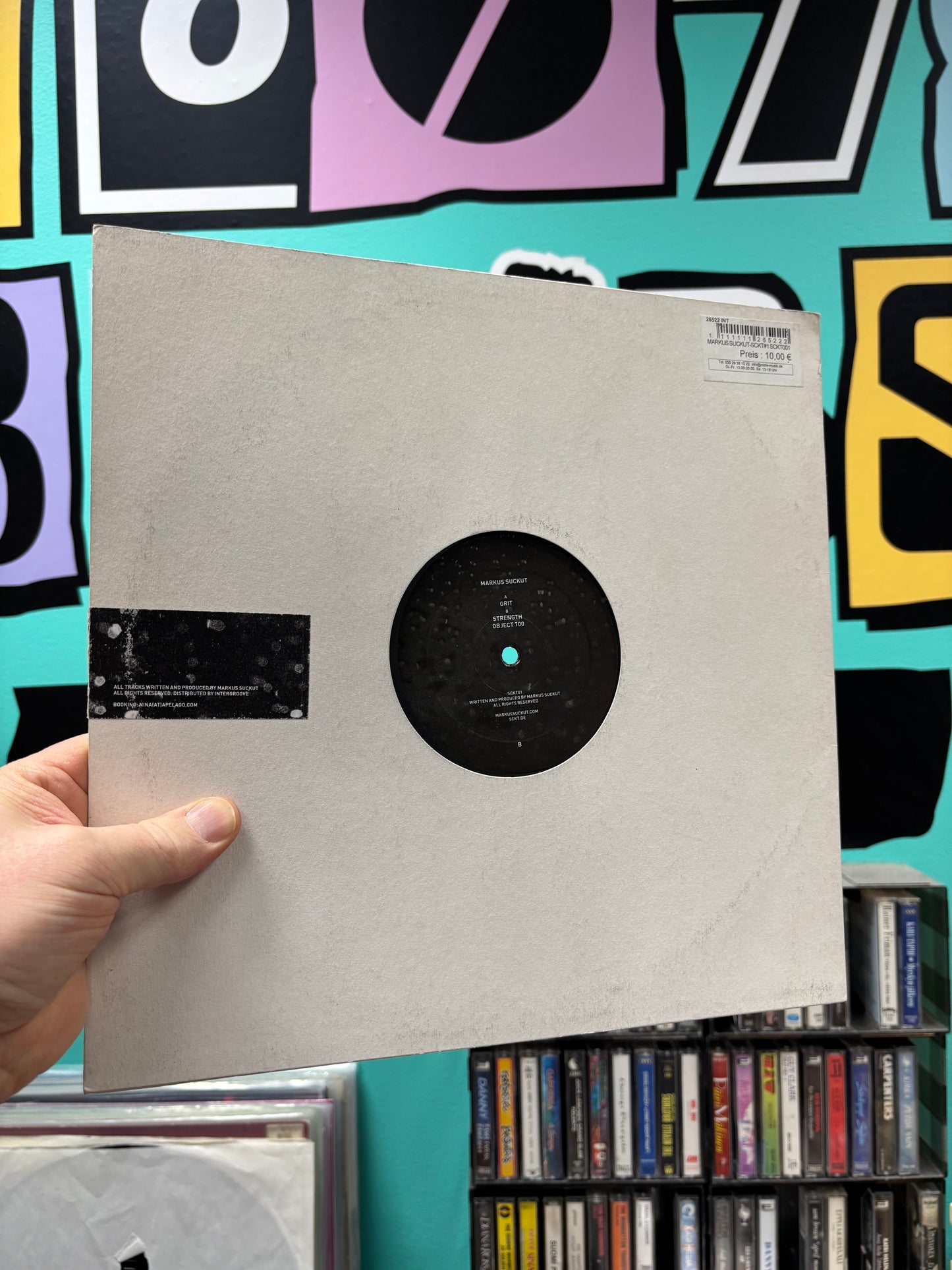 Markus Suckut: SCKT 01, 12inch, 1st pressing, SCKT, Germany 2012