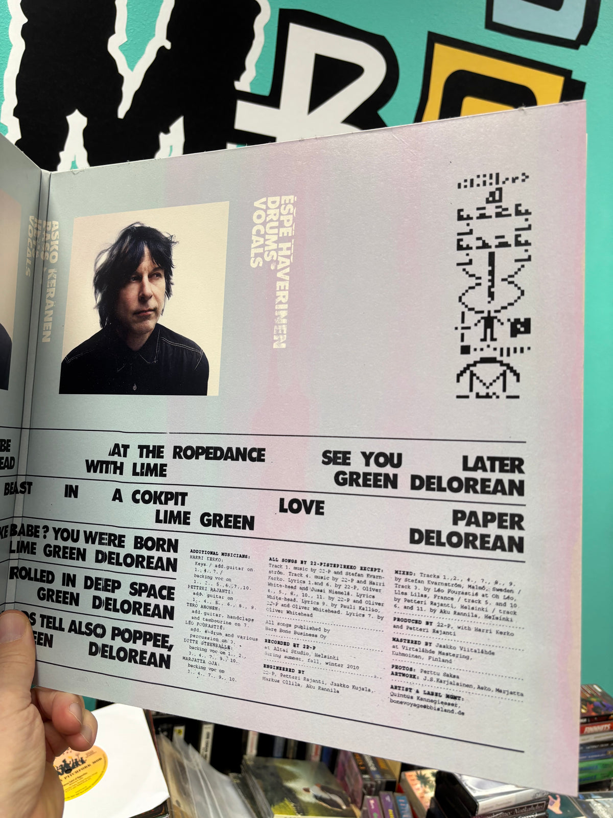 22 Pistepirkko: Lime Green Delorean, 2LP, 1st pressing, Only vinyl pressing, gatefold, Bone Voyage Recording Company, Europe 2011