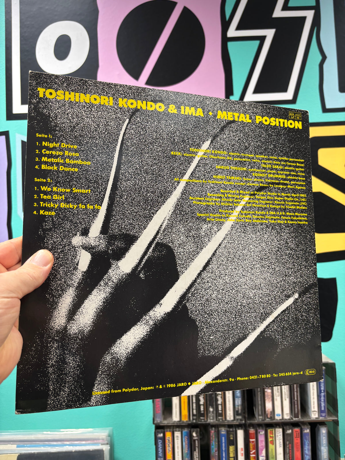 Toshinori Kondo & IMA: Metal Position, LP, Jaro Medien, Germany 1986
