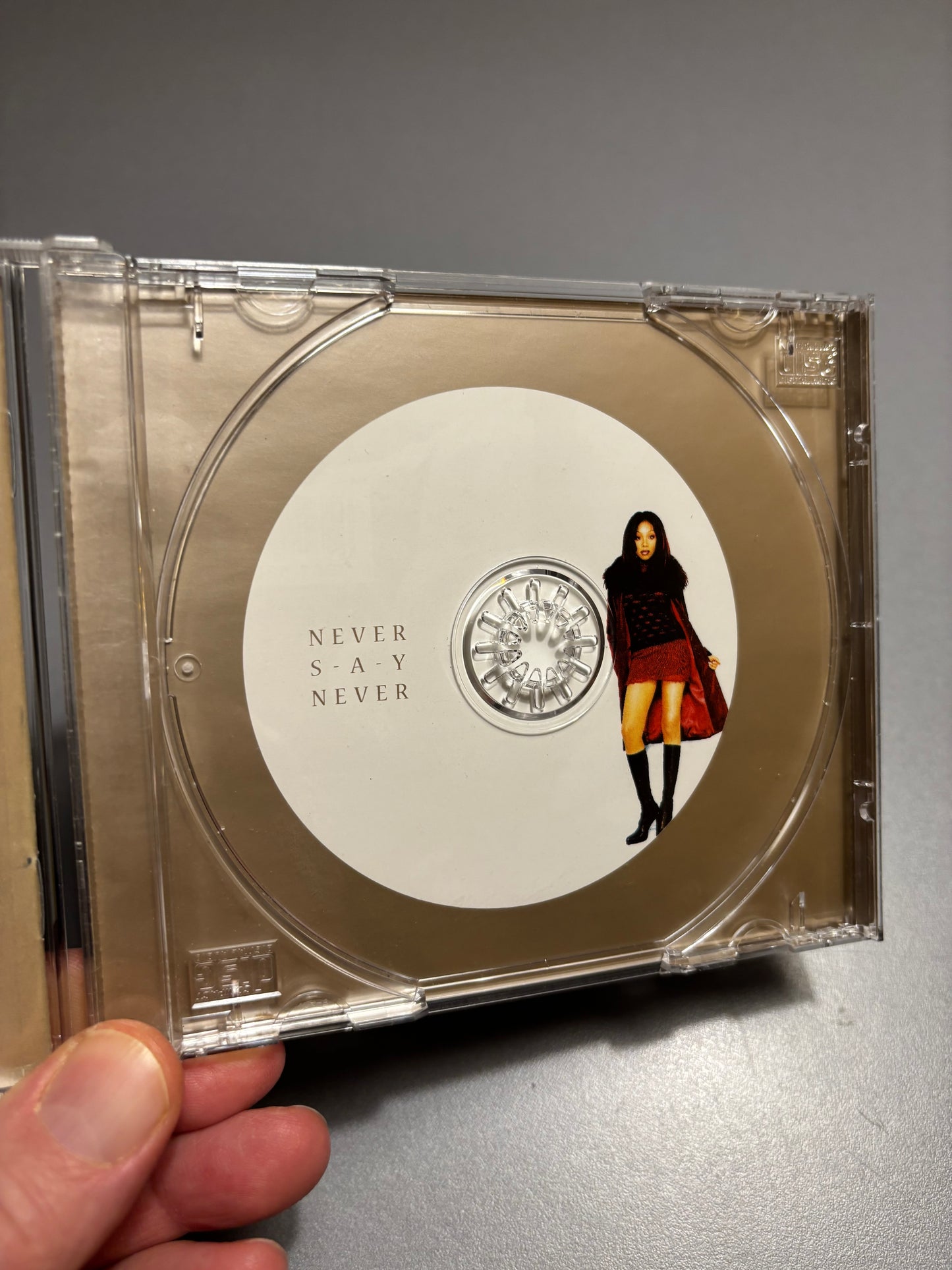 Brandy: Never Say Never, CD, repress, Atlantic, Europe 1998?