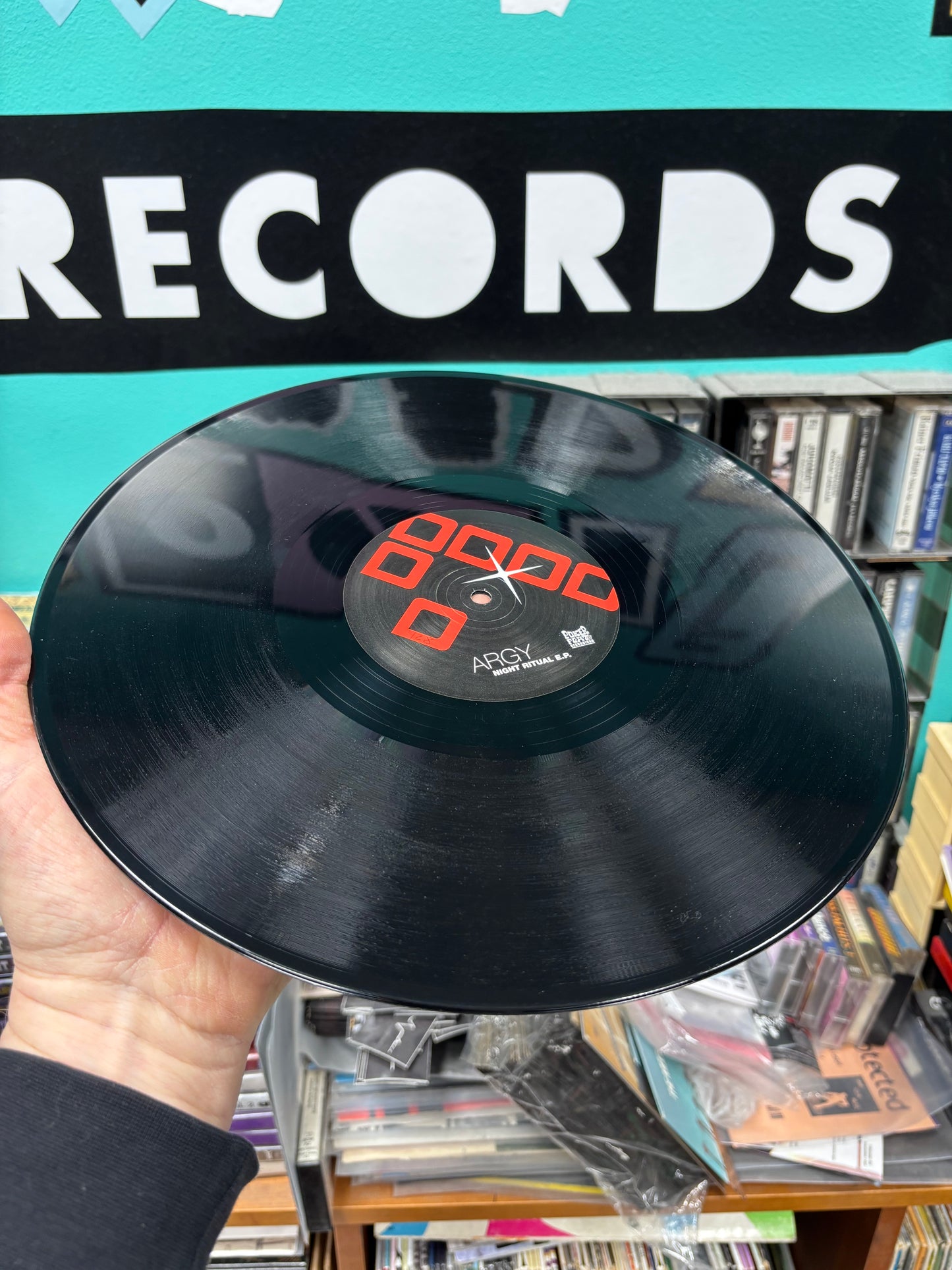 Argy: Night Ritual E.P., 12inch, Only official pressing, Poker Flat Recordings, Germany 2006