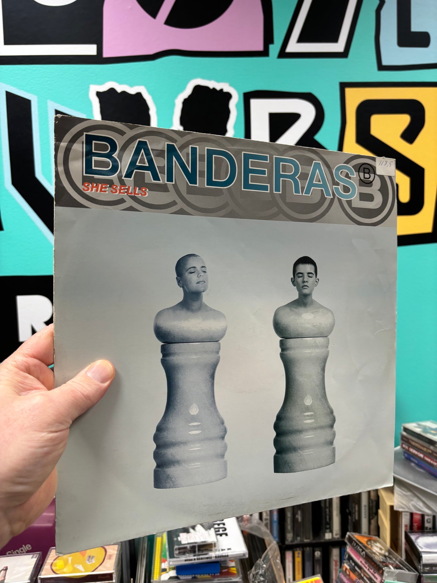 Banderas: She Sells, 12inch, London Records, UK 1991