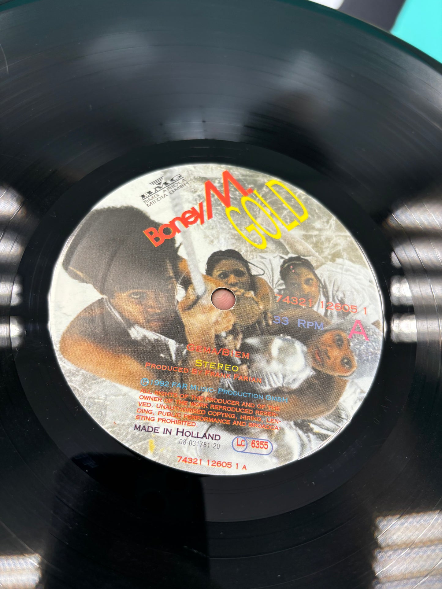 Boney M. : Gold, LP, MCI, Germany 1993