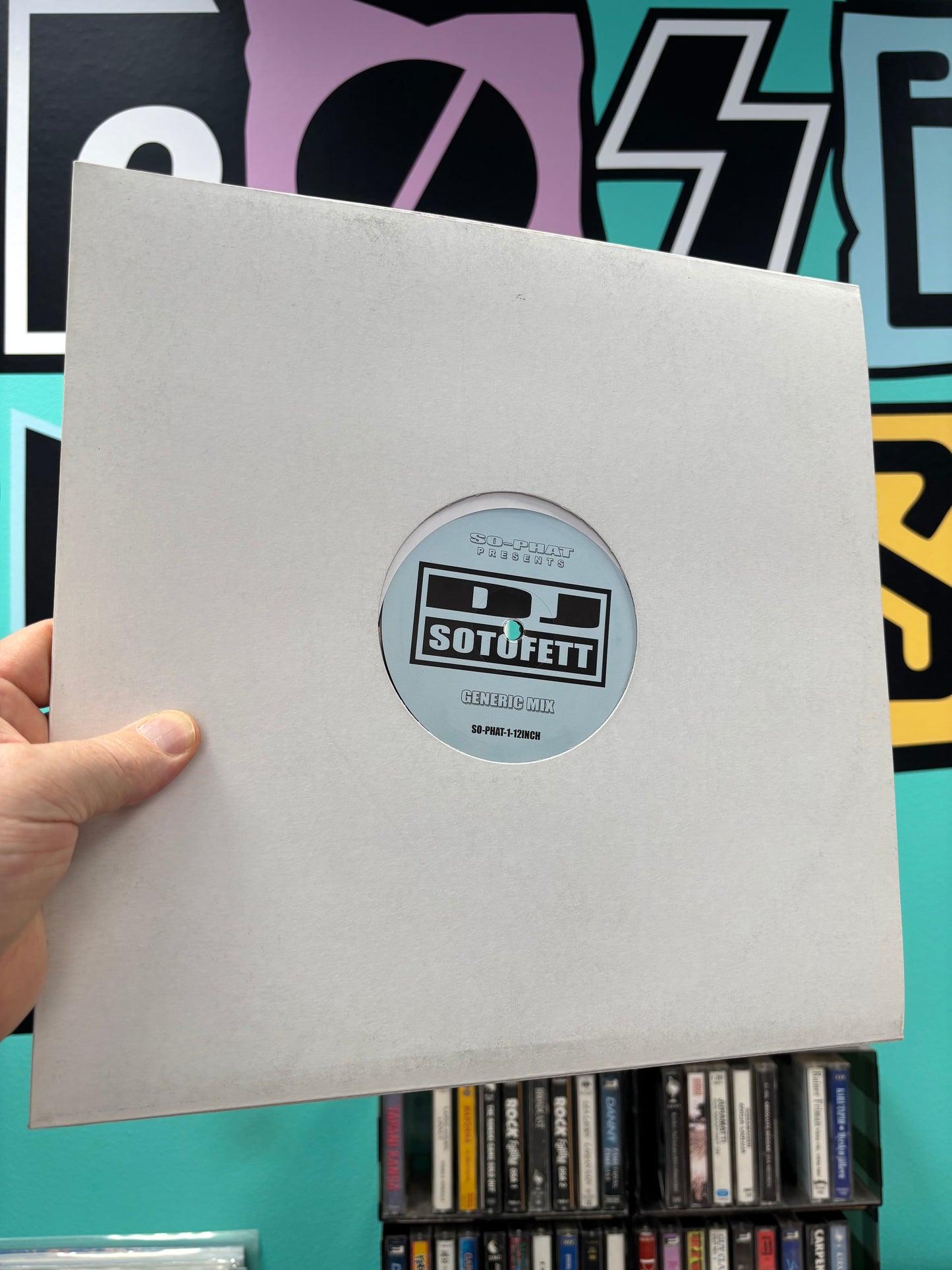 DJ Sotofett: Generic Mix/Alternate Mix, 12inch, Only pressing, SO-PHAT, Germany 2016