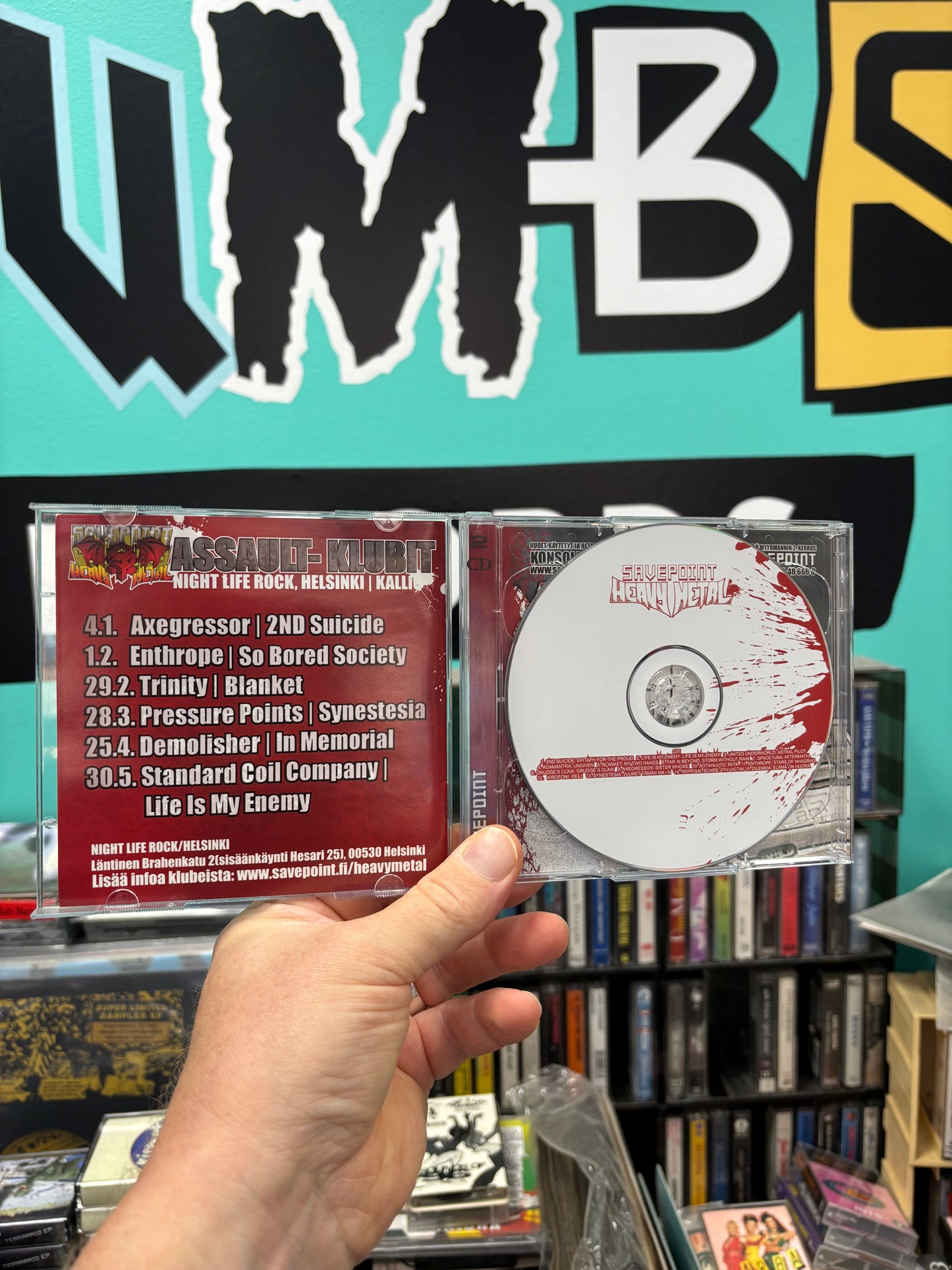 SavePoint Heavy Metal Collection Vol. 2, 2CD, Only pressing, Compilation, SavePoint, Finland 2008